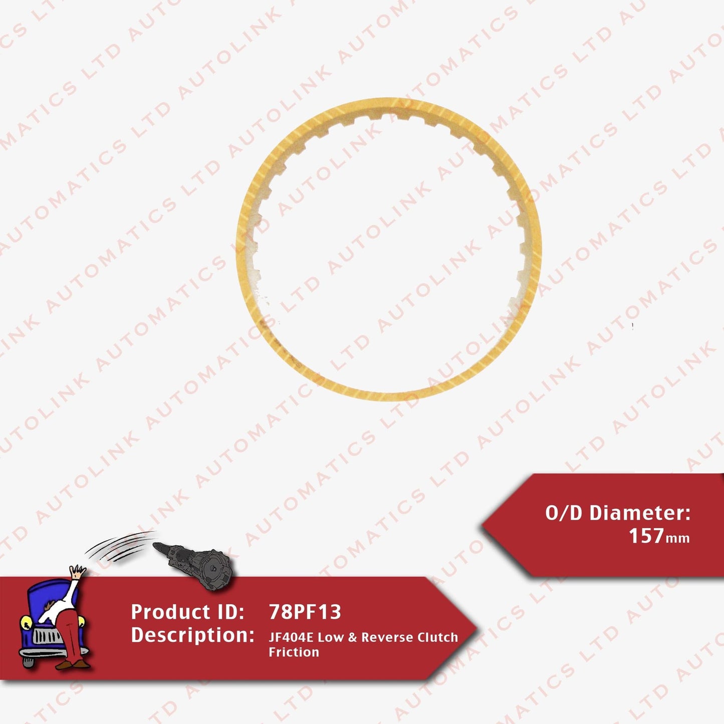 JF404E Low & Reverse Clutch Friction