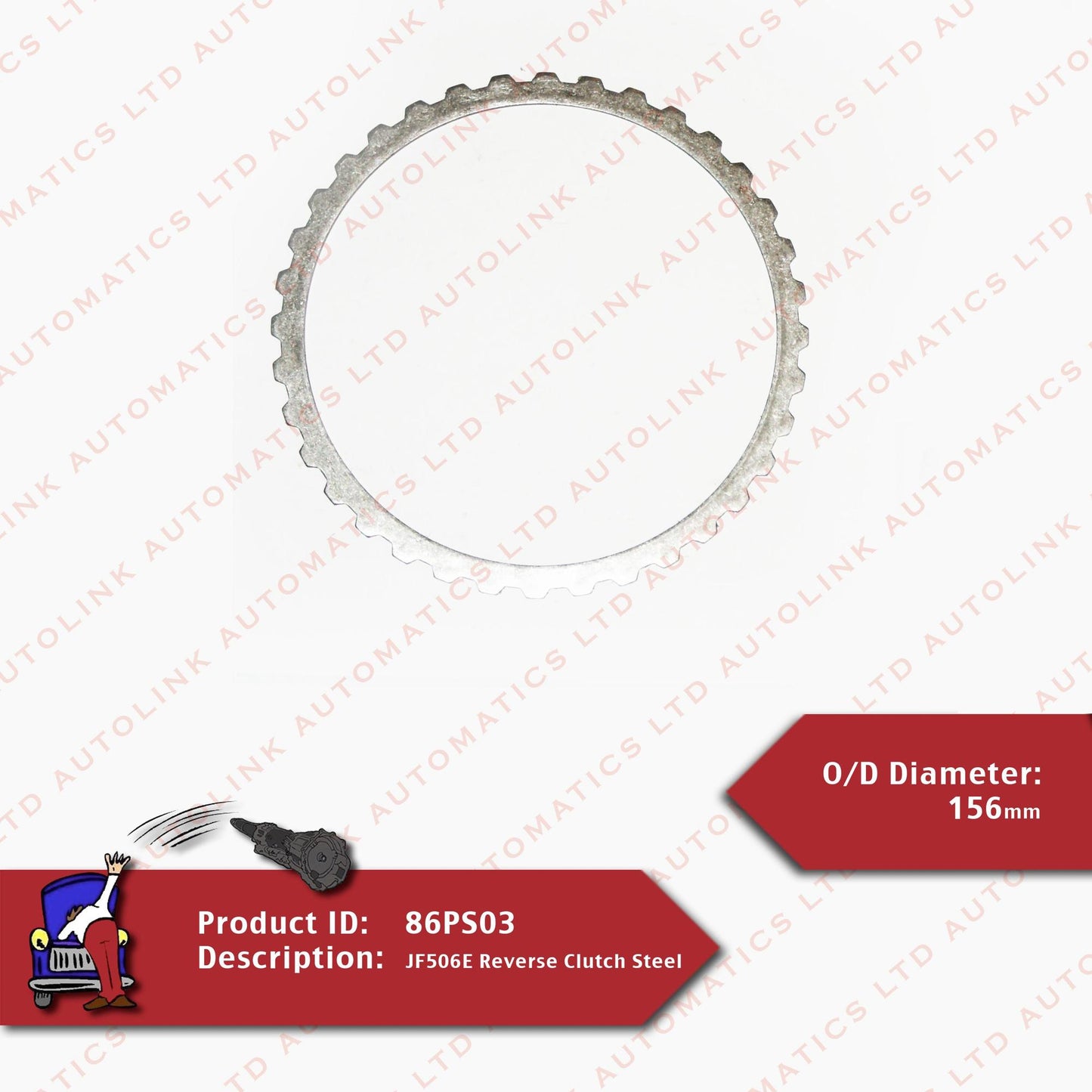 JF506E Reverse Clutch Steel
