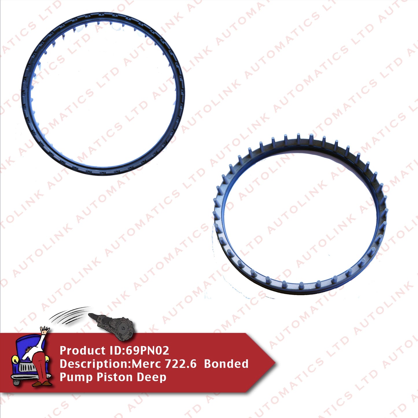 Merc 722.6 Bonded Pump Piston Deep