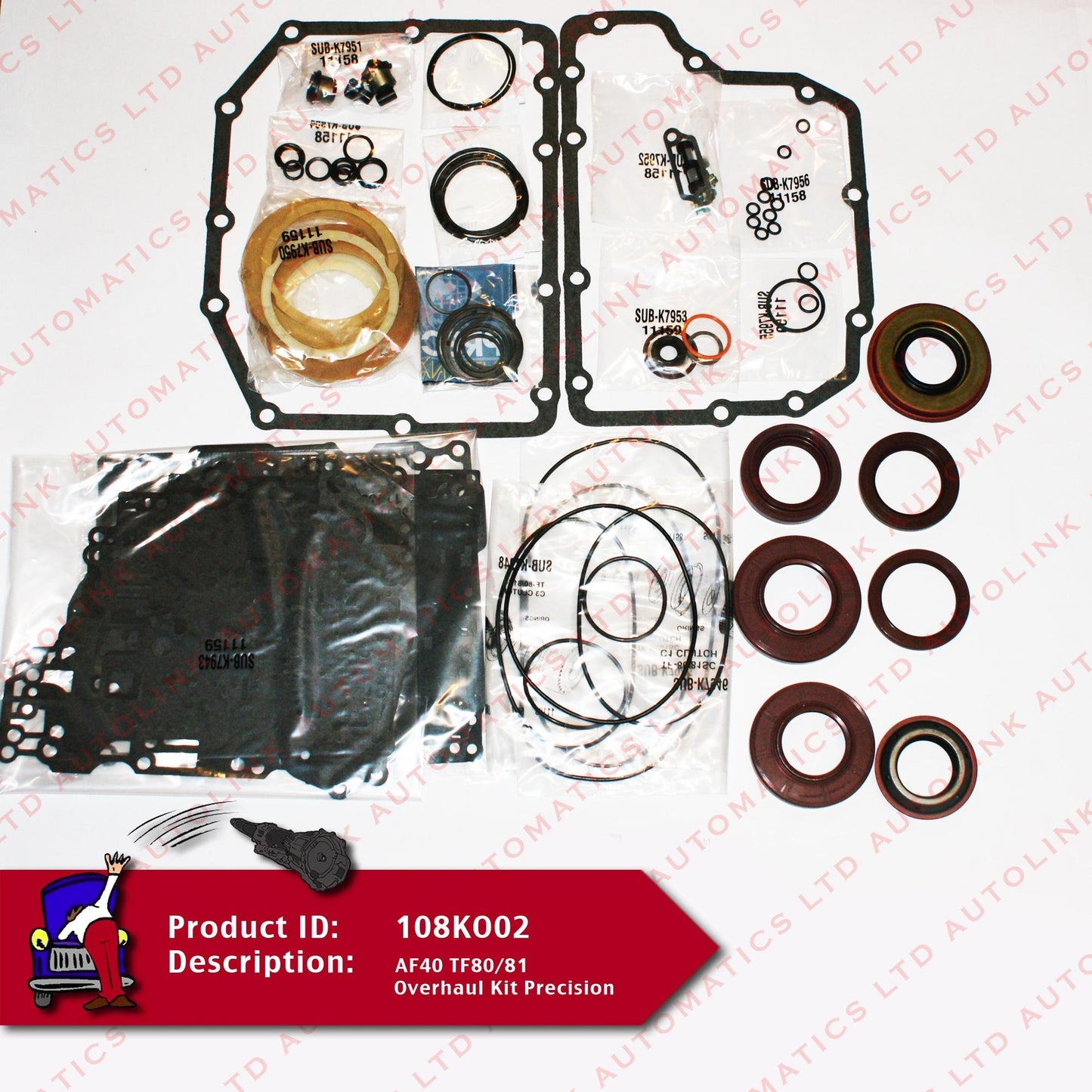 AF40 TF80/81 Overhaul Kit Precision