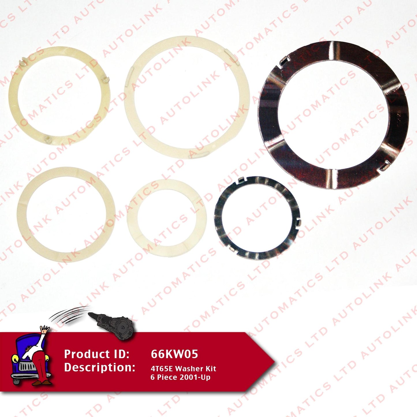 4T65E Washer Kit 6 Piece 2001-Up