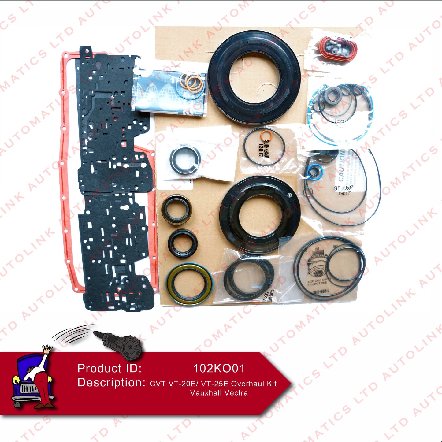 CVT VT-20E/VT-25E Overhaul Kit Vauxhall Vectra