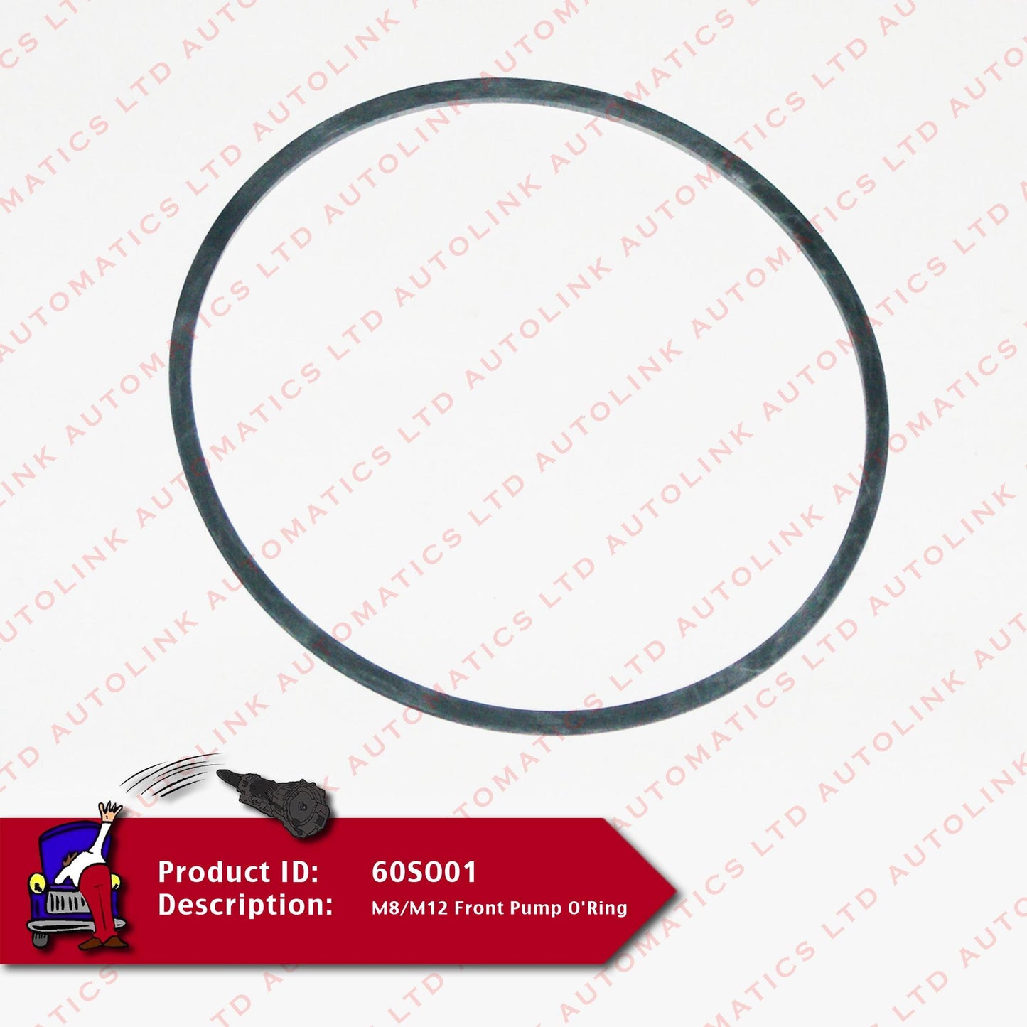 M8/M12 Front Pump O'Ring