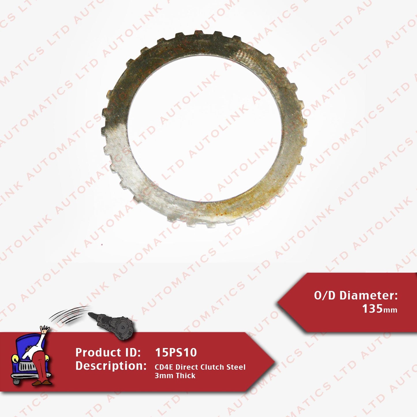 CD4E Direct Clutch Steel 3mm Thick