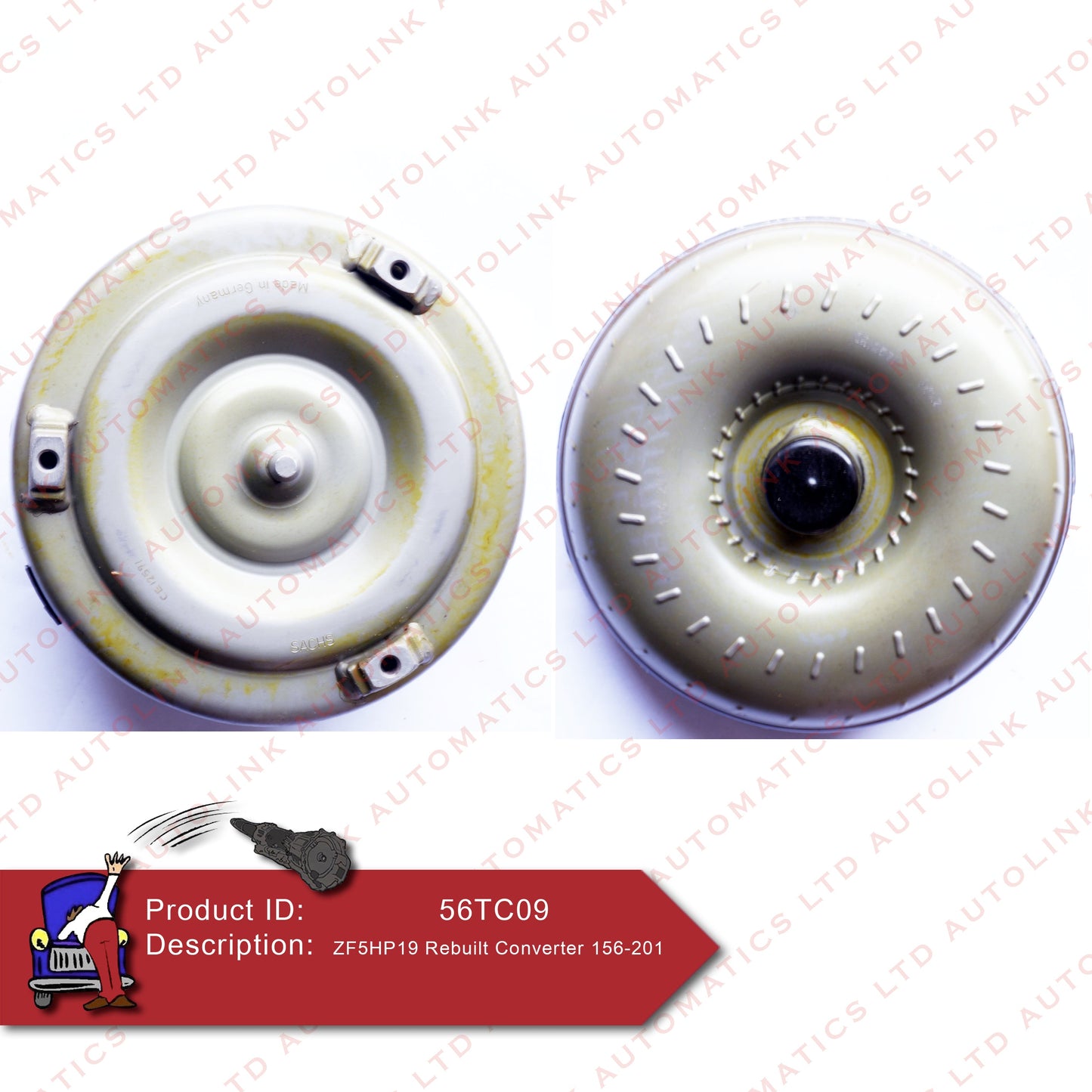 ZF5HP19 Rebuilt Converter 156-201