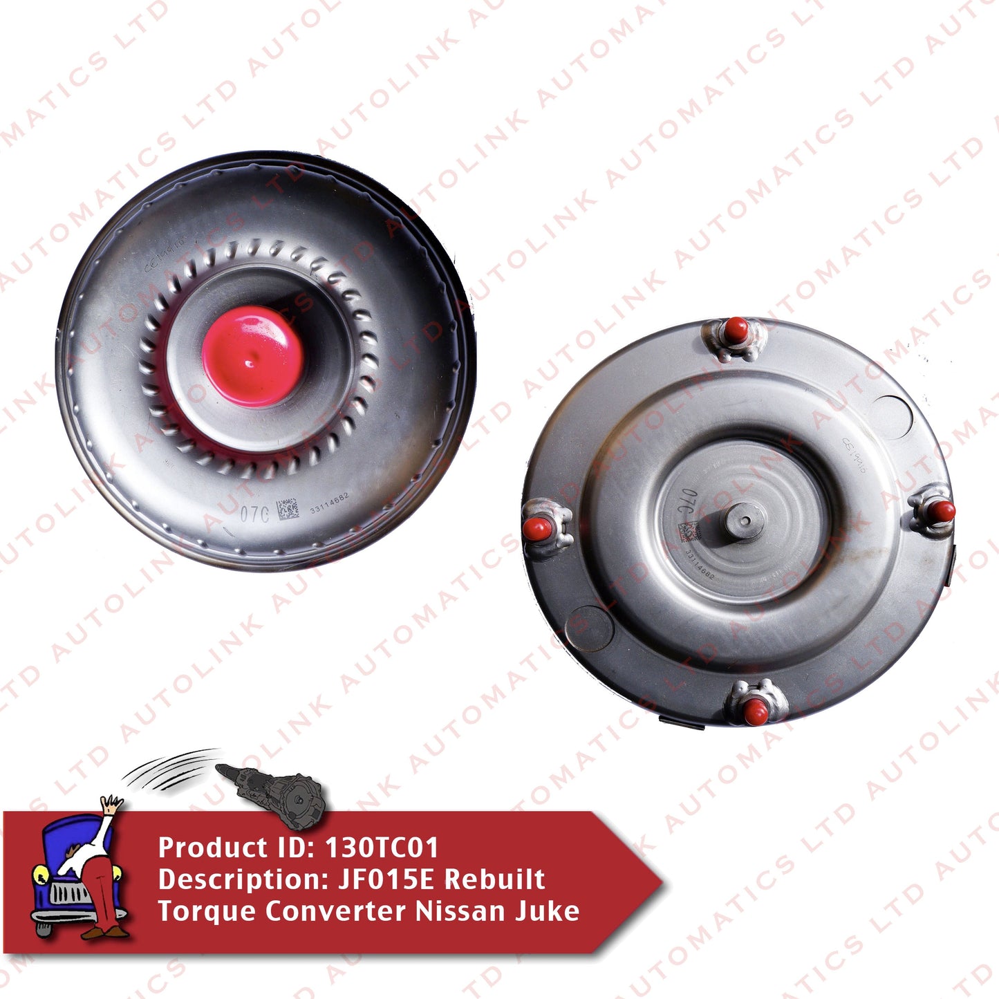 JF015E Rebuilt Torque Converter Nissan Juke 07F/07C/07N