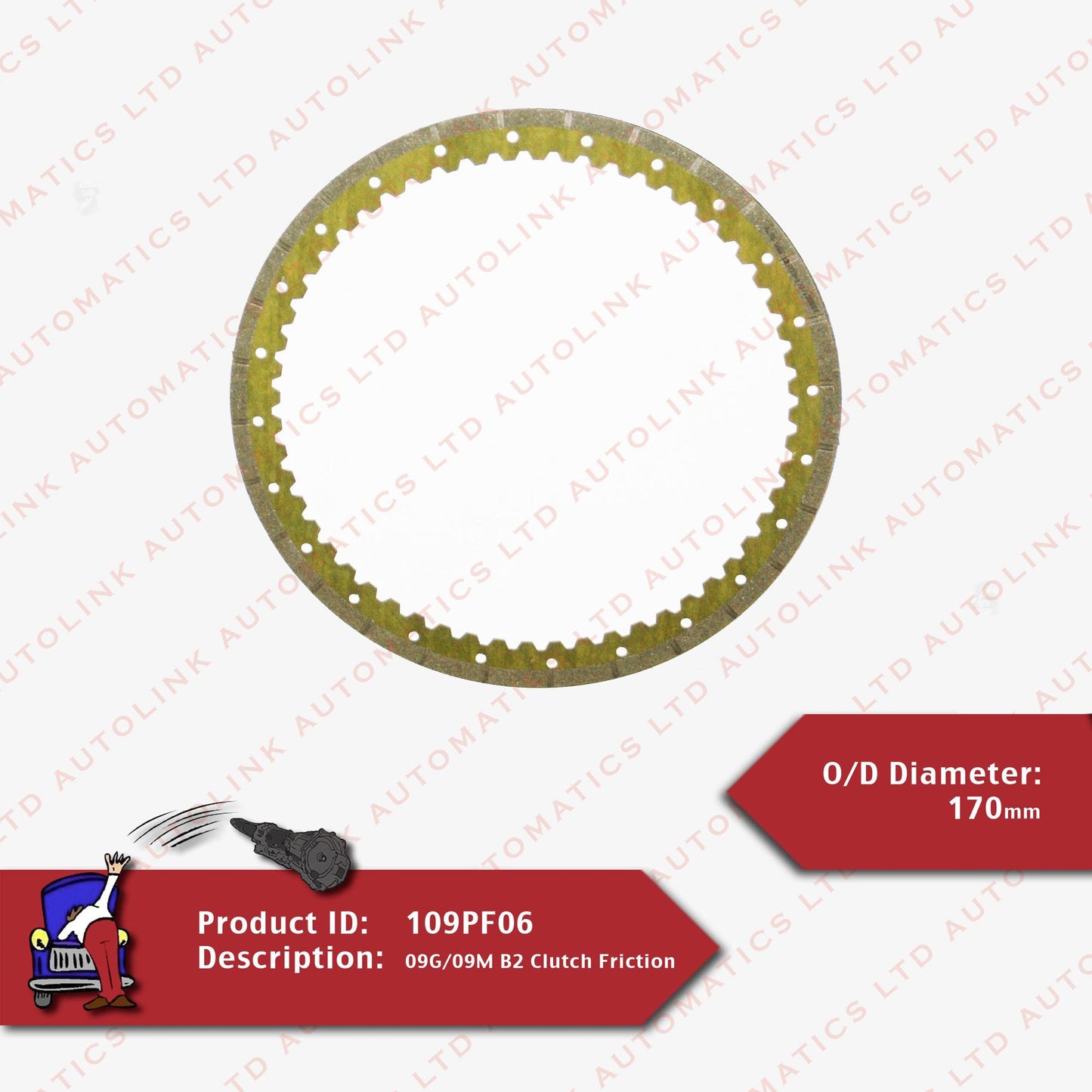 09G/09M B2 Clutch Friction