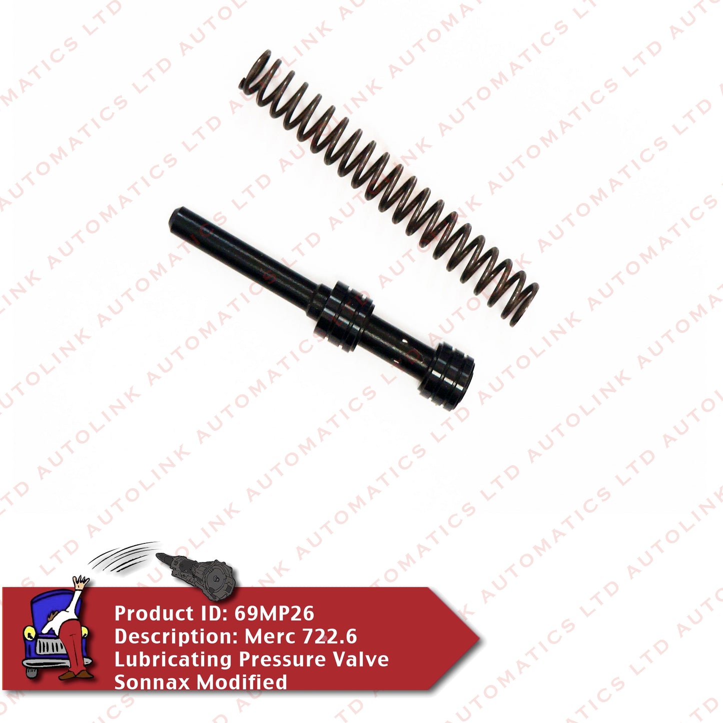 Merc 722.6 Lubricating Pressure Valve Sonnax Modified