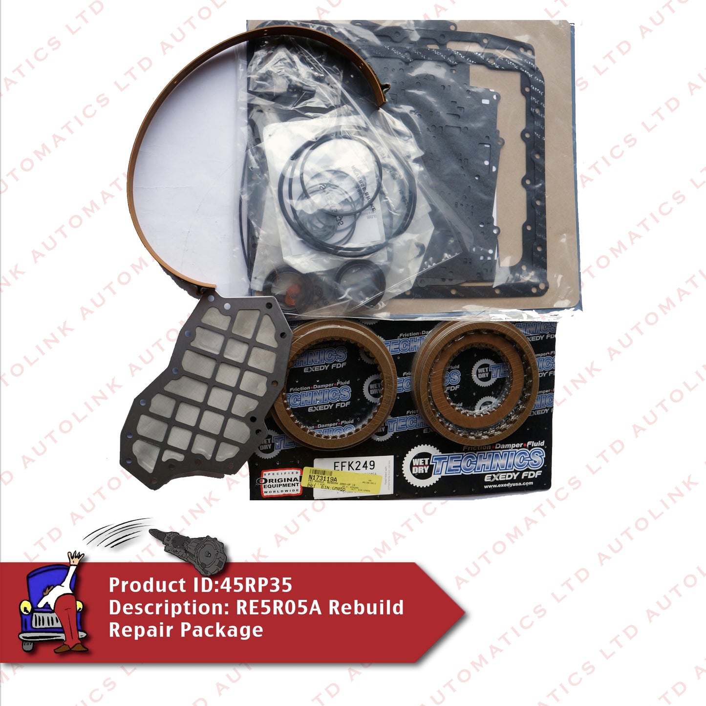 RE5R05A Rebuild Repair Package