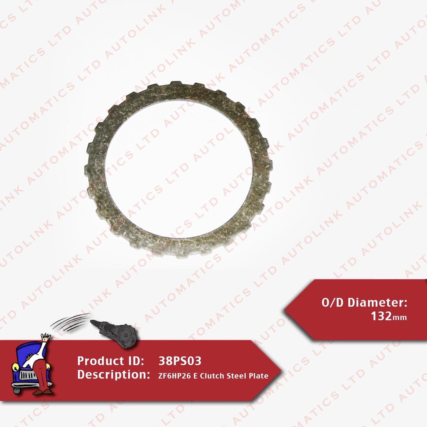 ZF6HP26 E Clutch Steel Plate