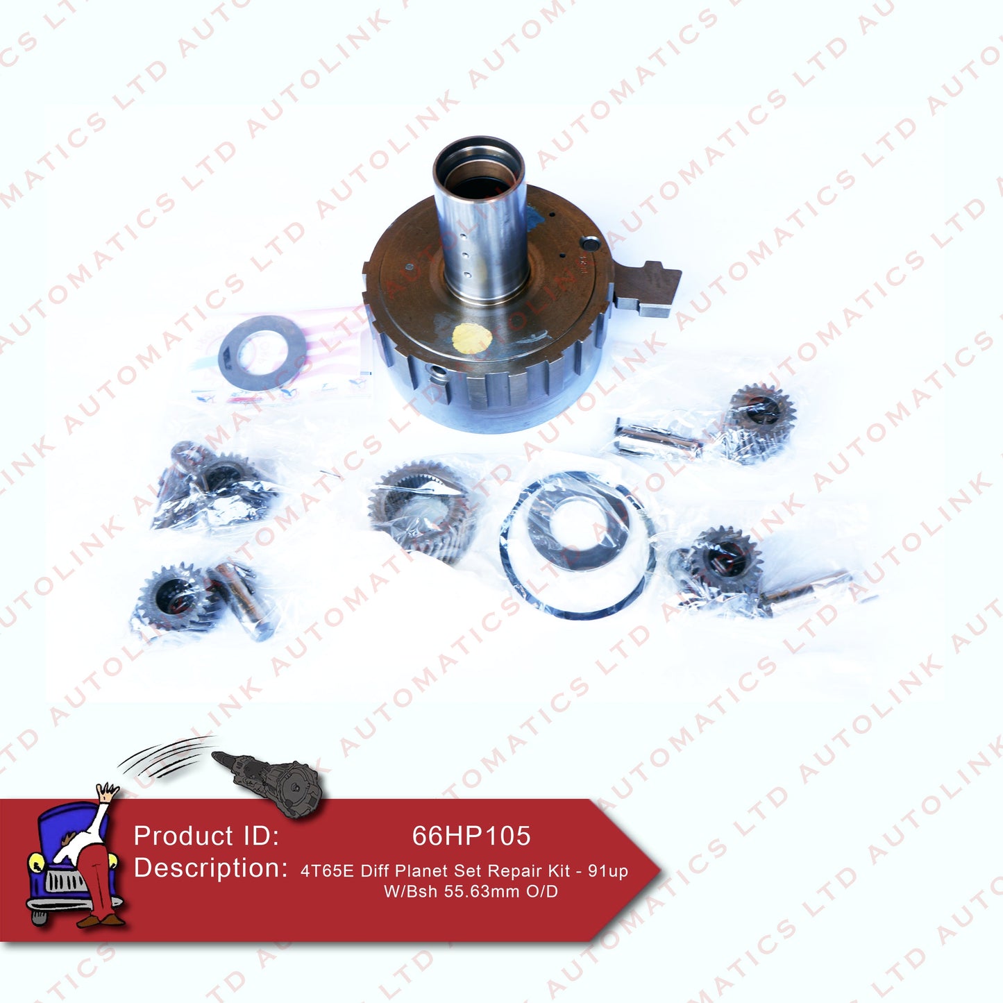 4T65E Diff Planet Set Repair Kit - 91up W/Bsh 55.63mm O/D