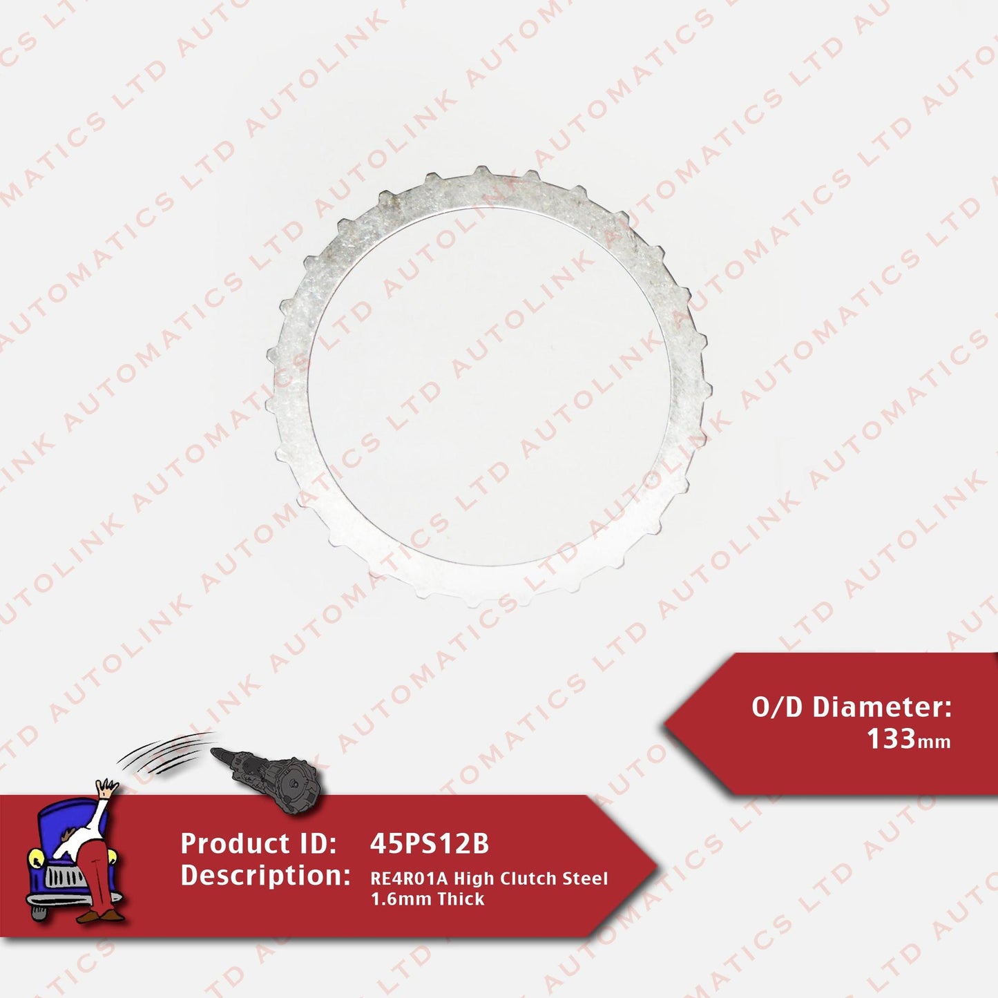 RE4R01A High Clutch Steel 1.6mm Thick