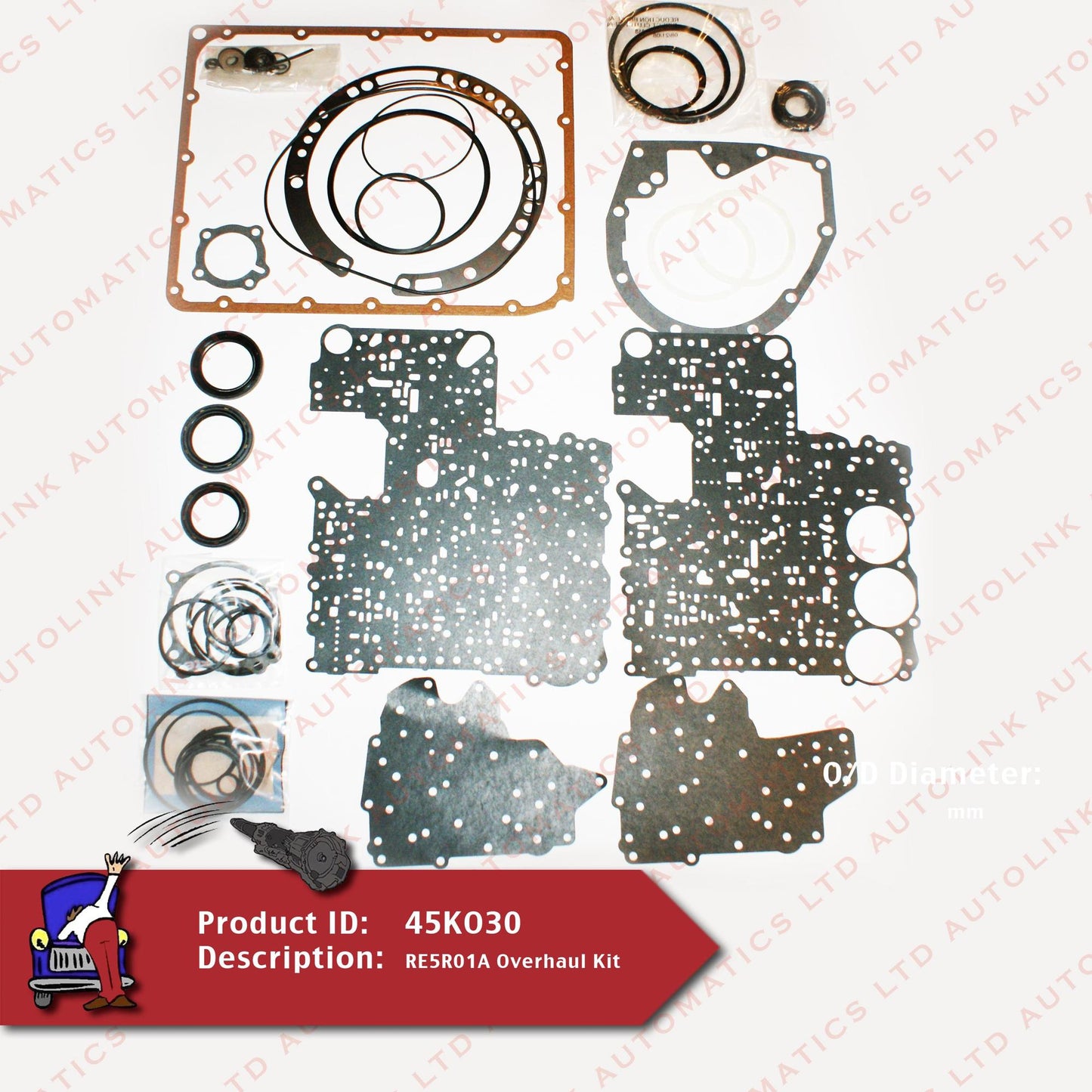 RE5R01A Overhaul Kit