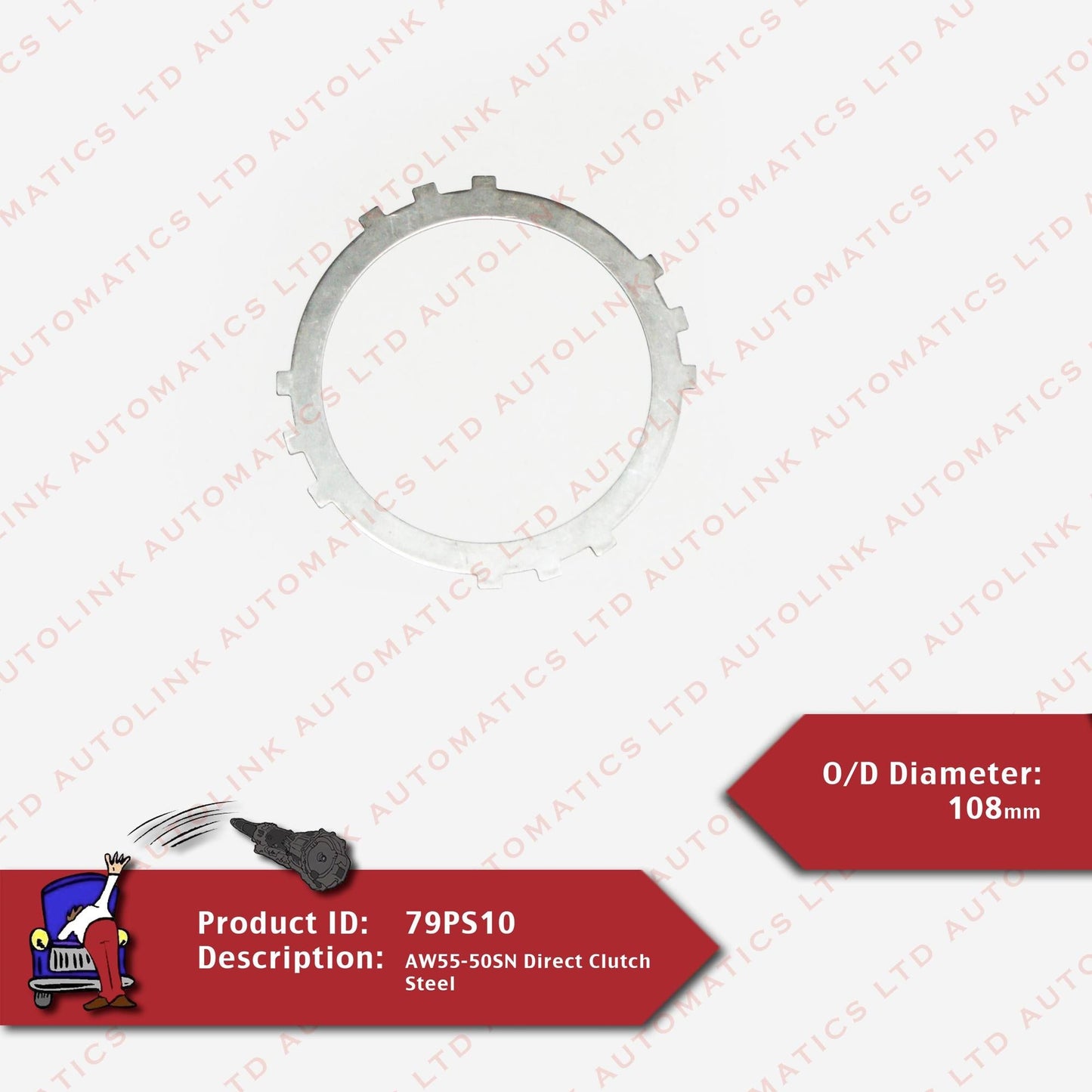 AW55-50SN Direct Clutch Steel