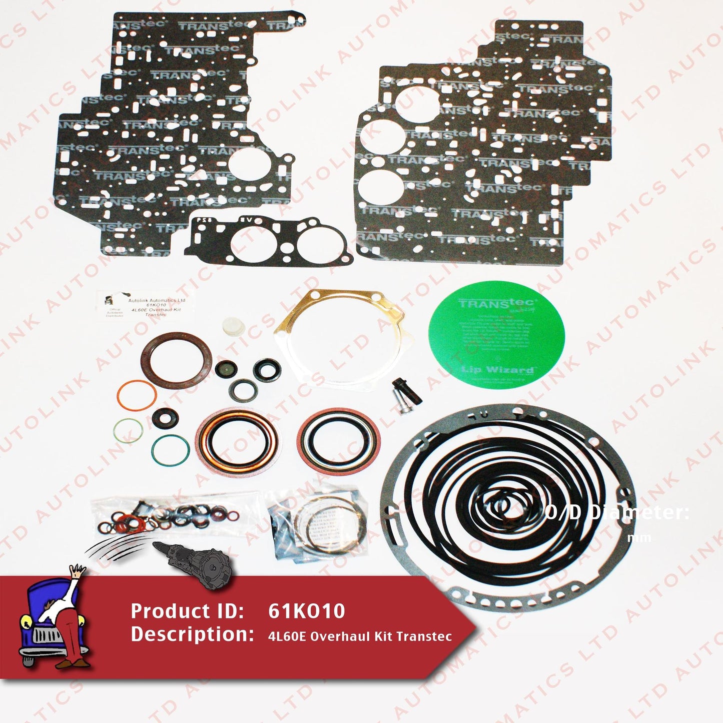 4L60E Overhaul Kit Transtec
