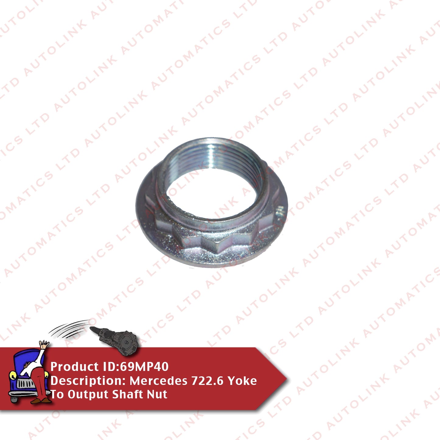 Mercedes 722.6 Yoke To Output Shaft Nut