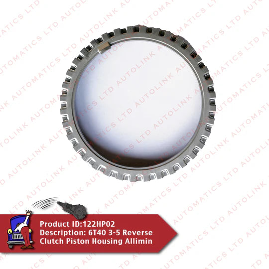 6T40 3-5 Reverse Clutch Piston Housing Allimin