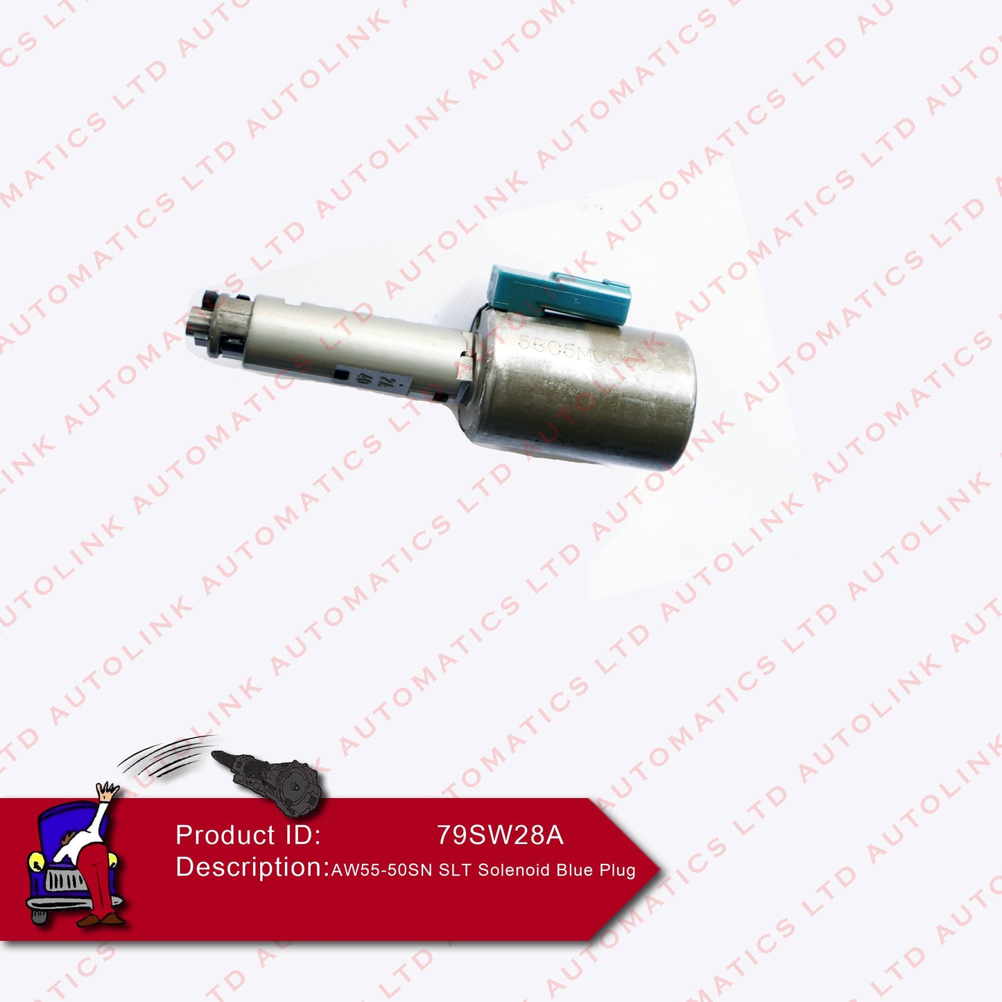 AW55-50SN SLT Solenoid Blue Plug