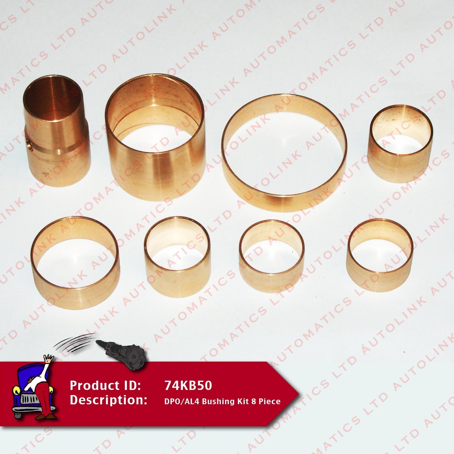DPO/AL4 Bushing Kit 8 Piece
