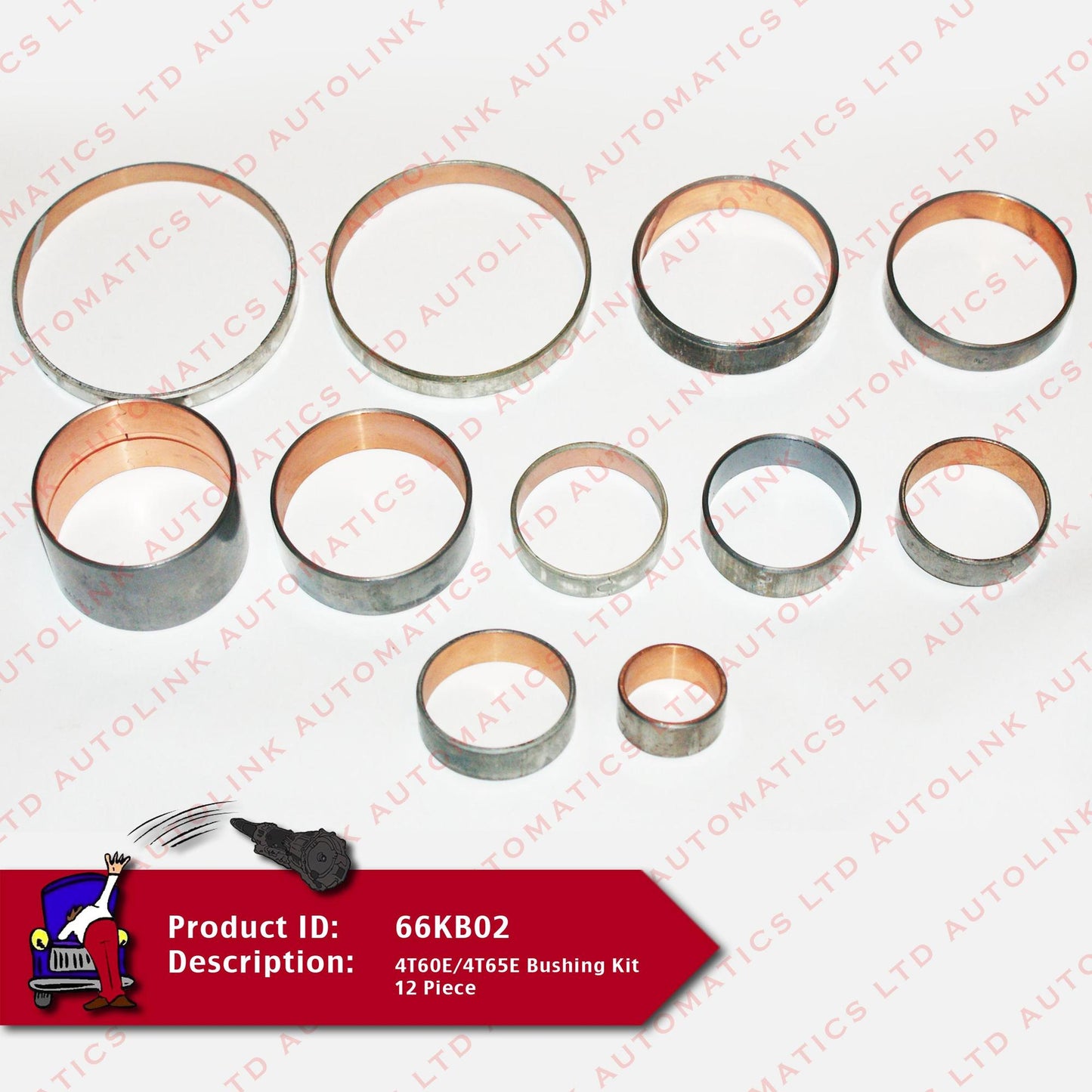 4T60E/4T65E Bushing Kit 12 Piece