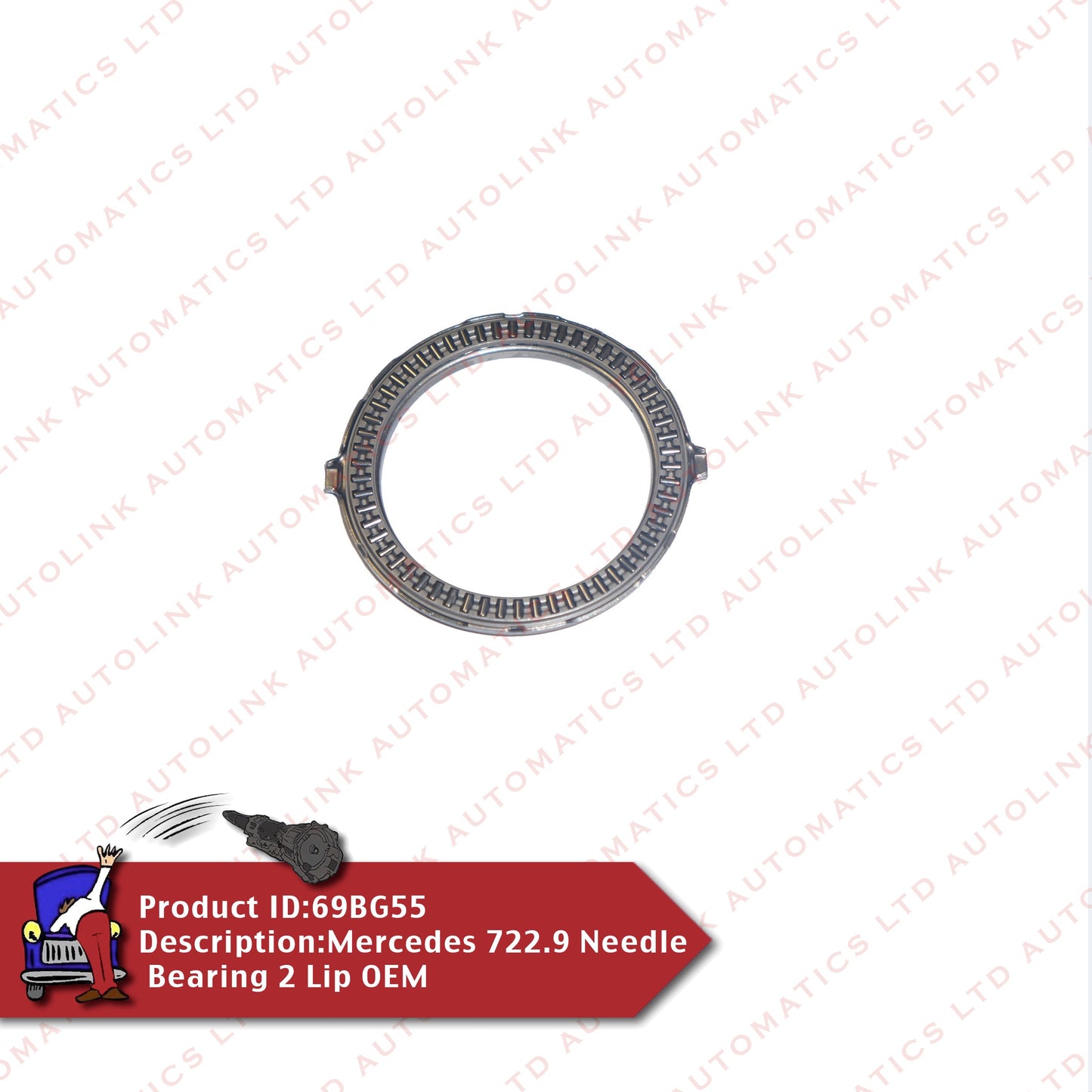 Mercedes 722.9 Needle Bearing 2 Lip OEM