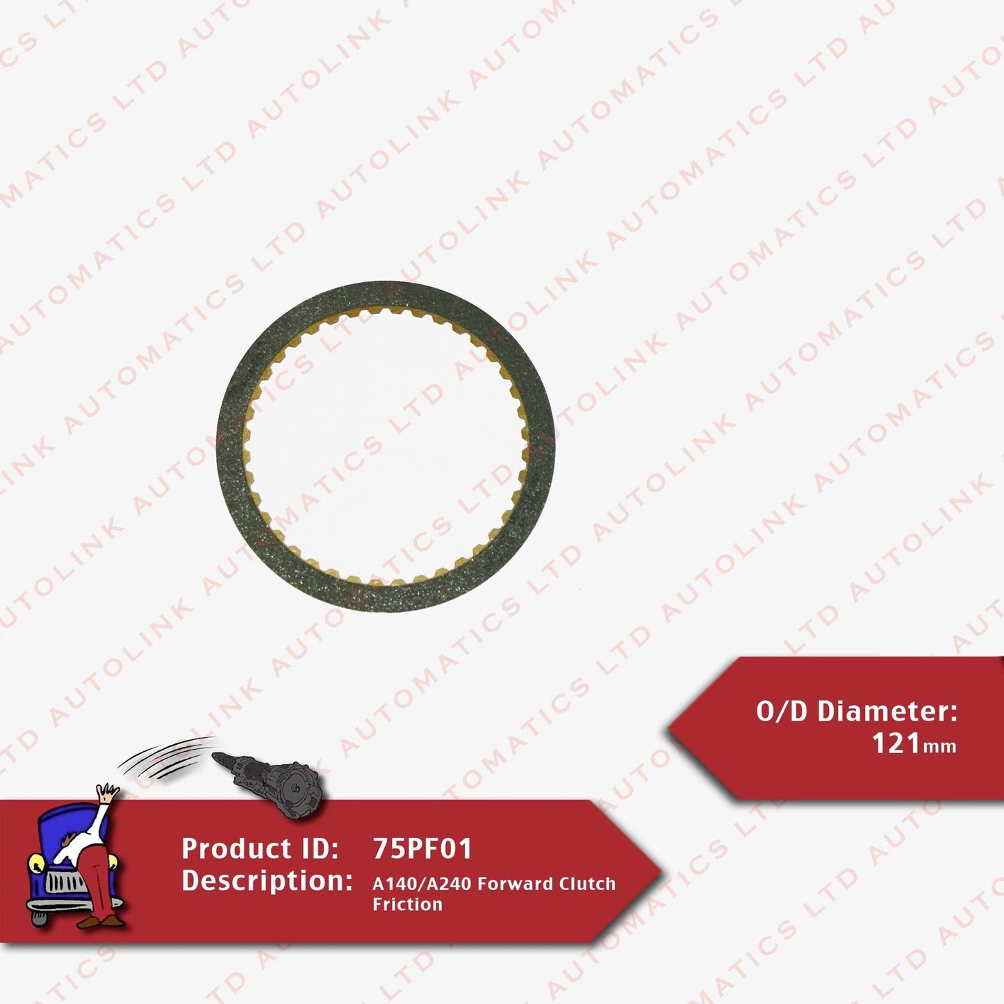 A140/A240 Forward Clutch Friction