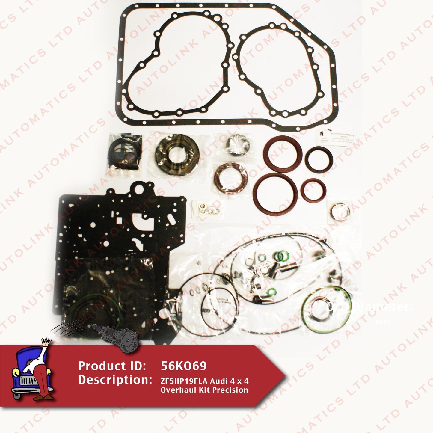 ZF5HP19FLA Audi 4 x 4 Overhaul Kit Precision