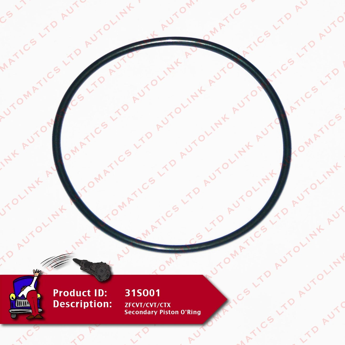 ZFCVT/CVT/CTX Secondary Piston O'Ring