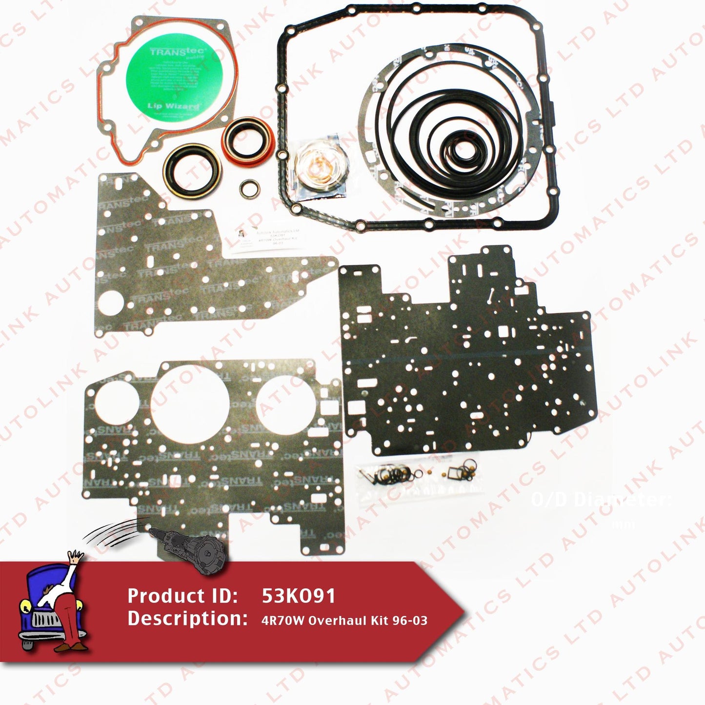 4R70W Overhaul Kit 96-03