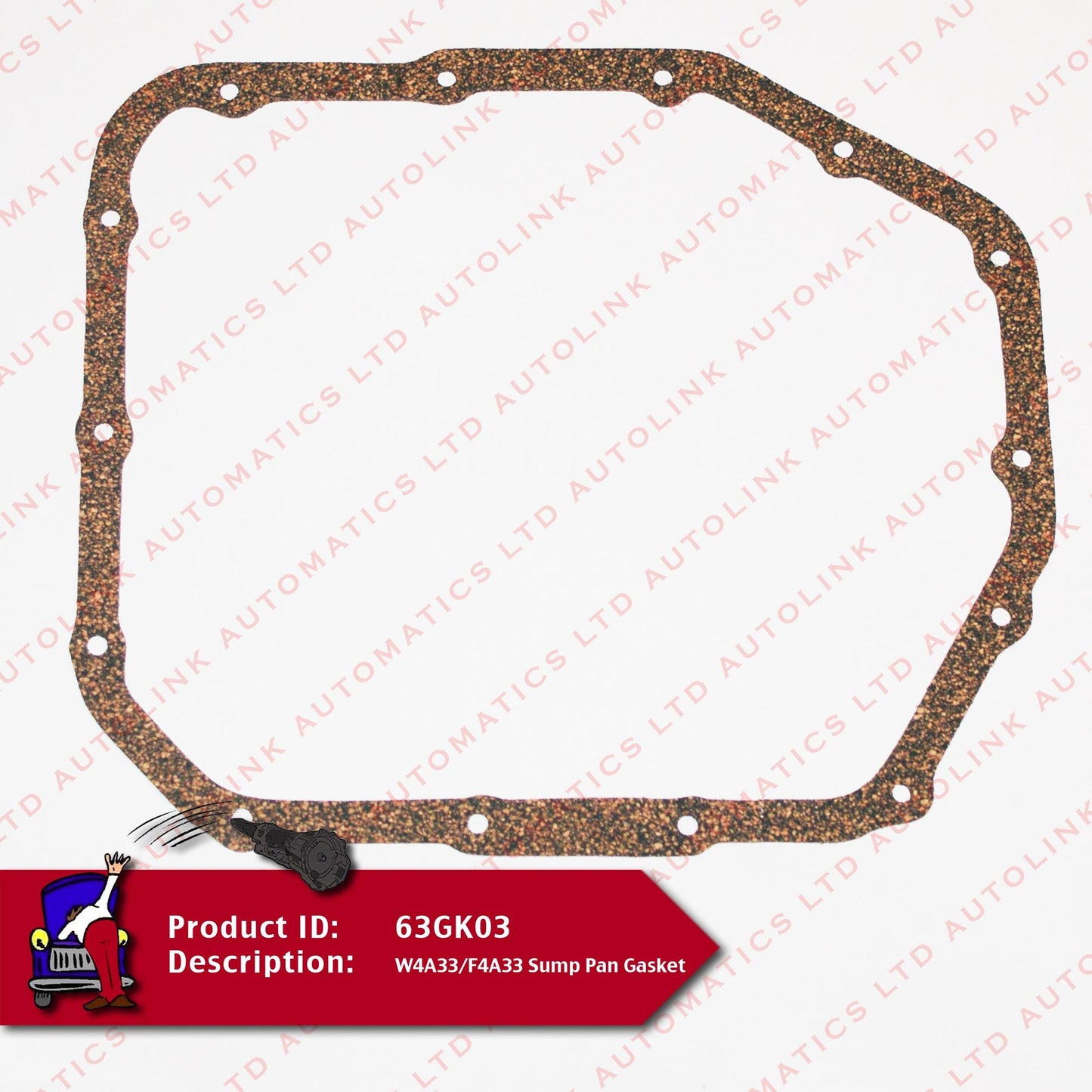 W4A33/F4A33 Sump Pan Gasket