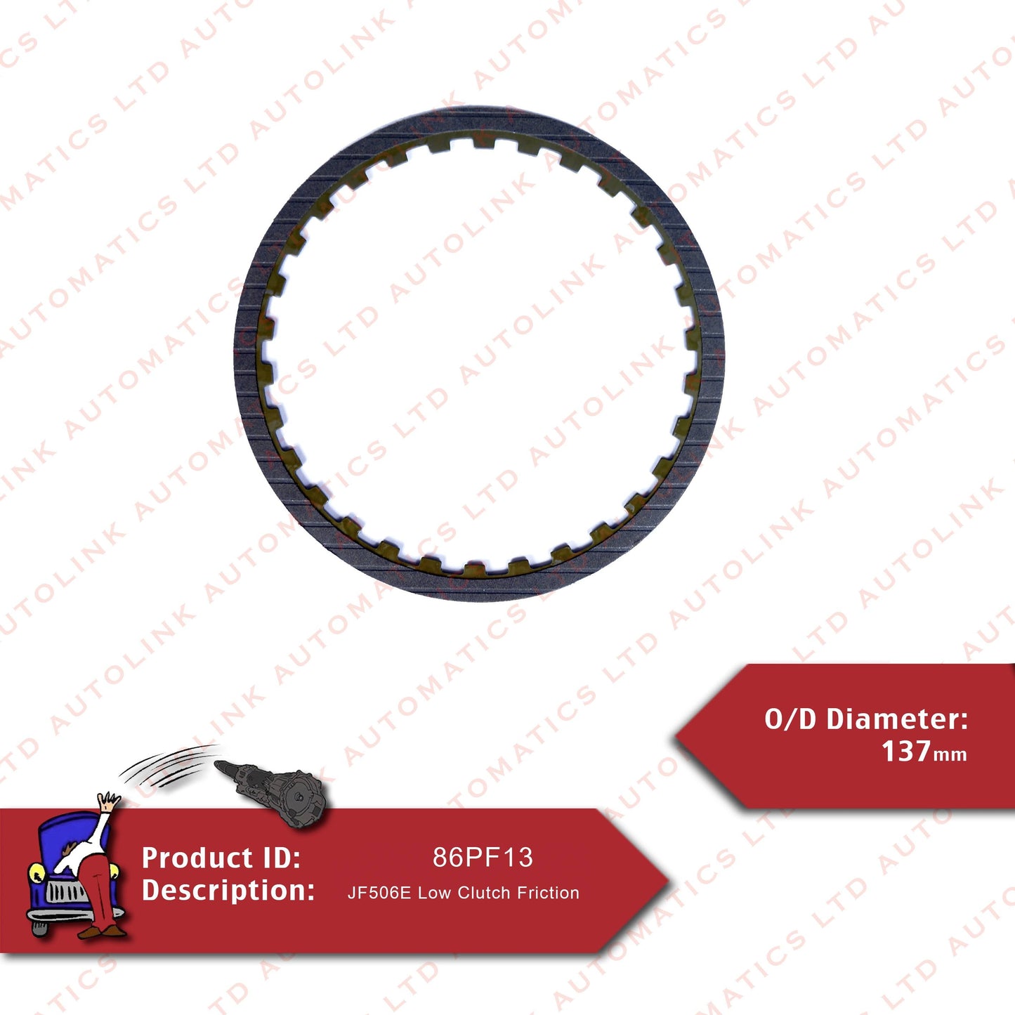 JF506E Low Clutch Friction