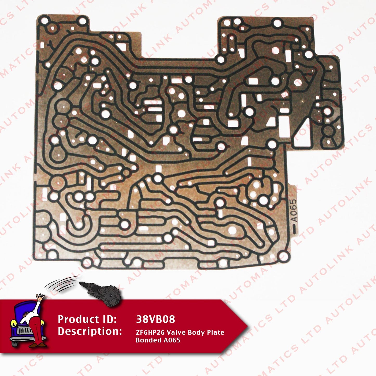 ZF6HP26 Valve Body Plate Bonded A065