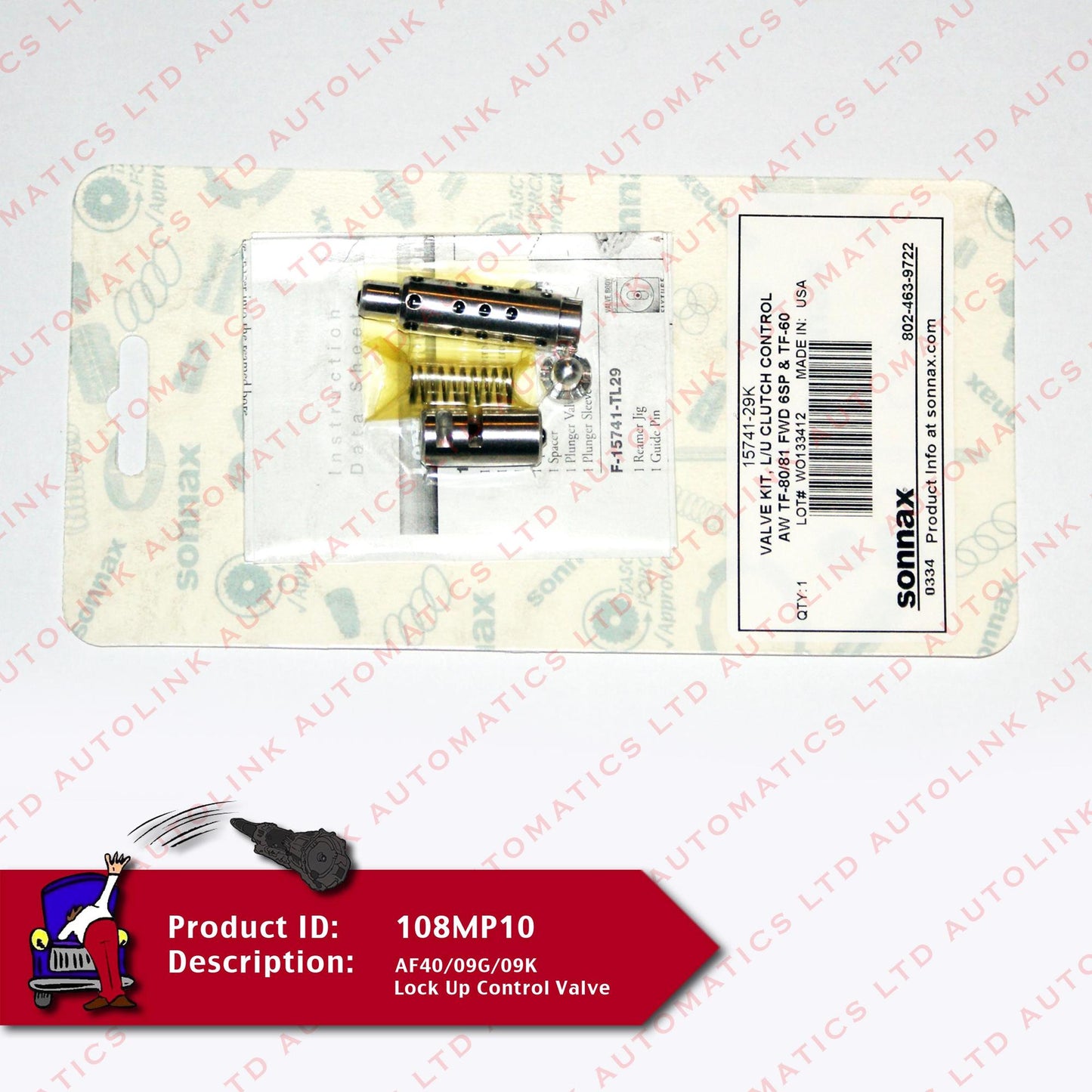 AF40/09G/09K Lock Up Control Valve