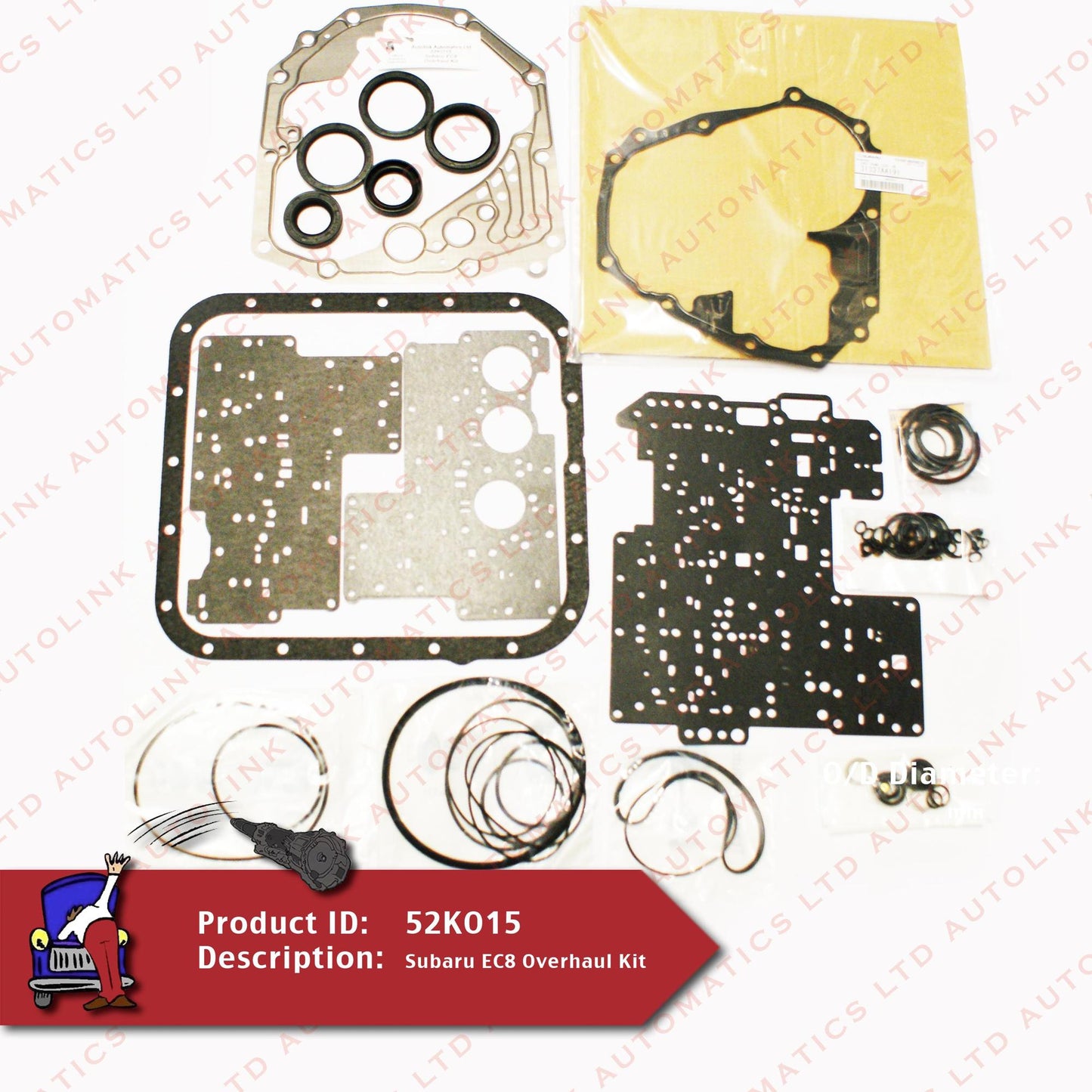Subaru EC8 Overhaul Kit