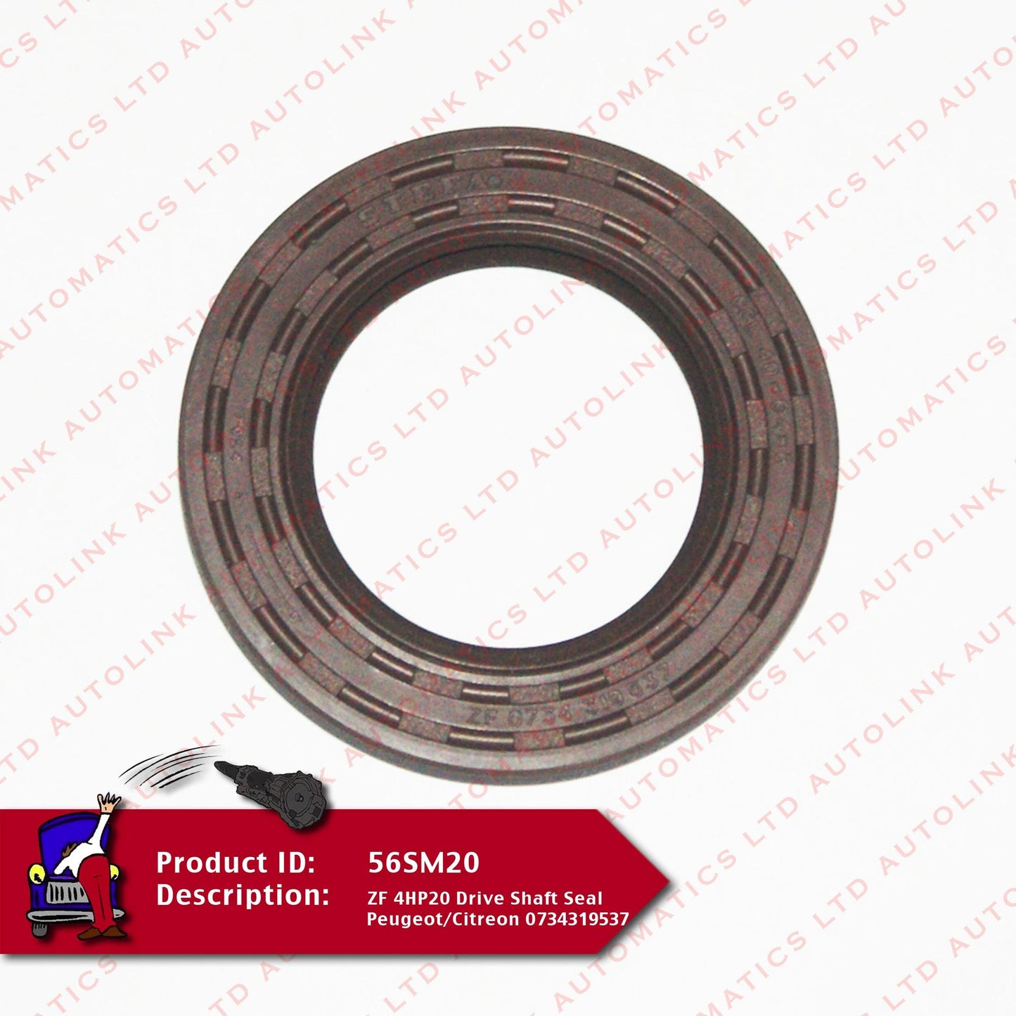 ZF 4HP20 Drive Shaft Seal Peugeot/Citreon 0734319537