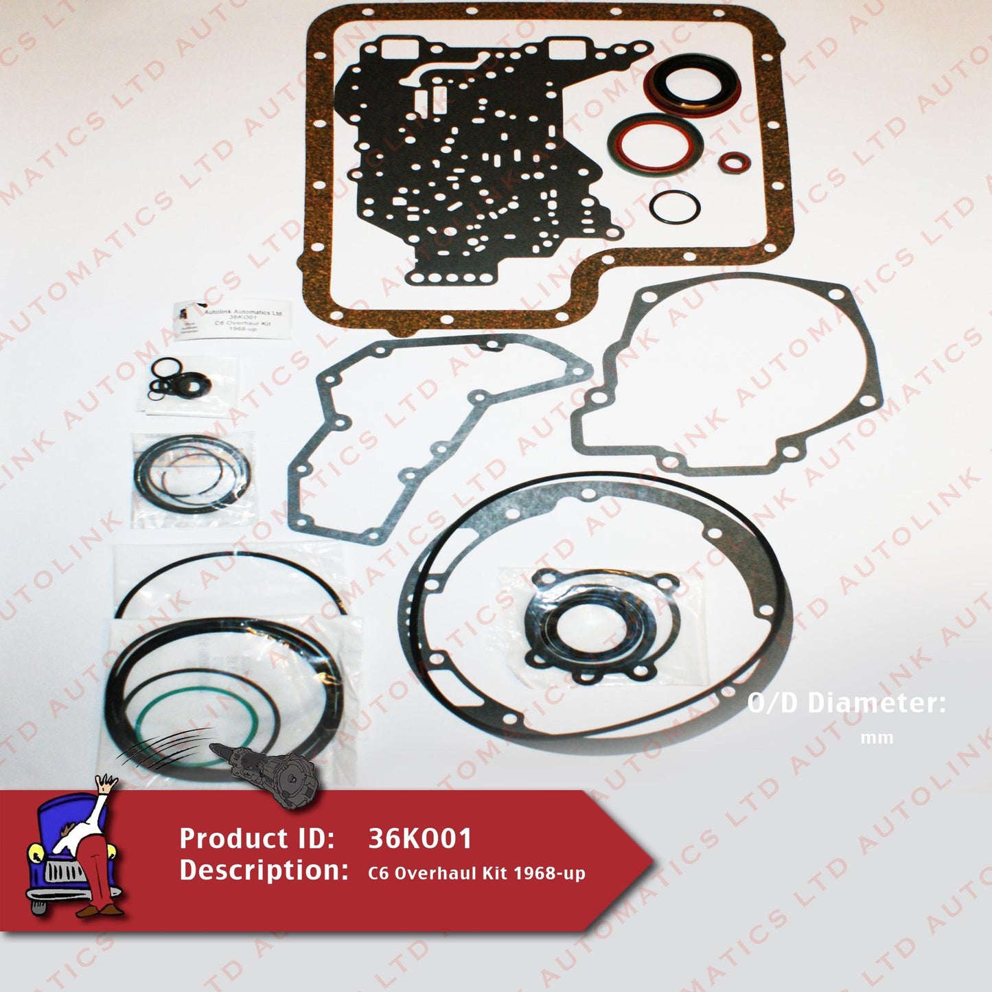 C6 Overhaul Kit 1968-up