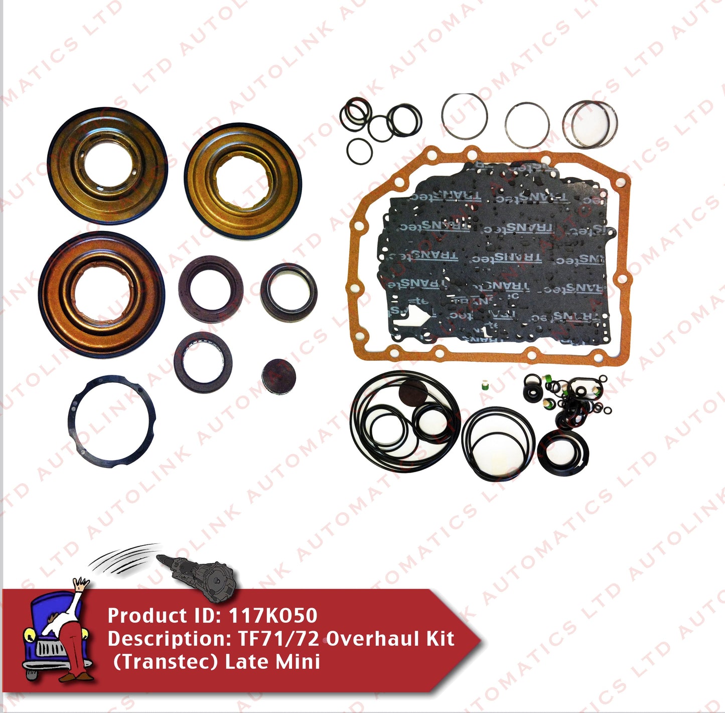 TF71/72 Overhaul Kit (Transtec) Late Mini