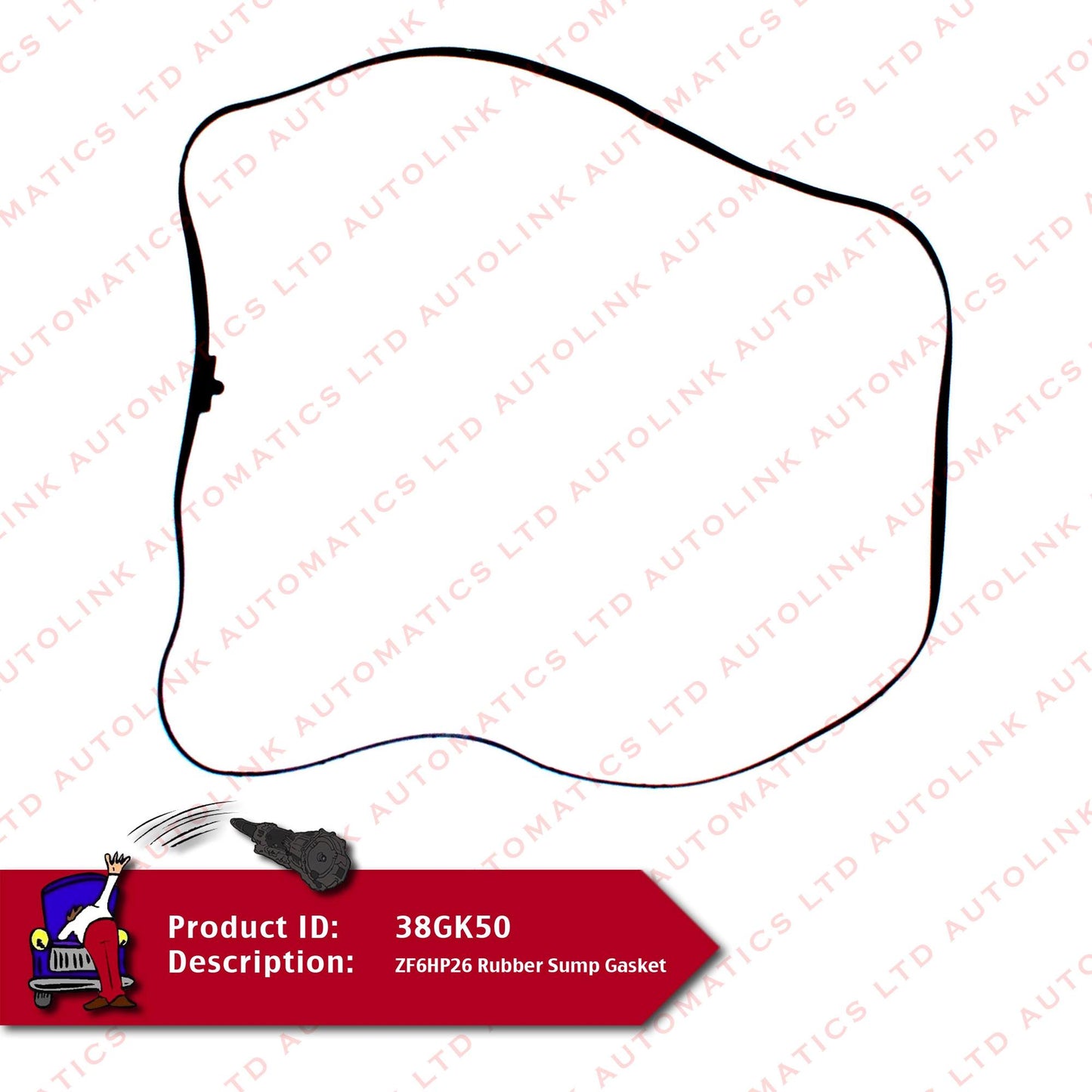 ZF6HP26 Rubber Sump Gasket