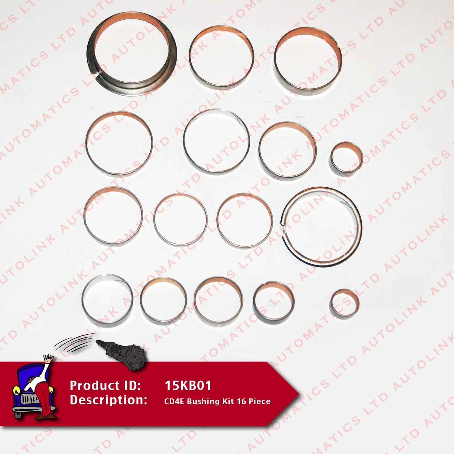 CD4E Bushing Kit 16 Peice