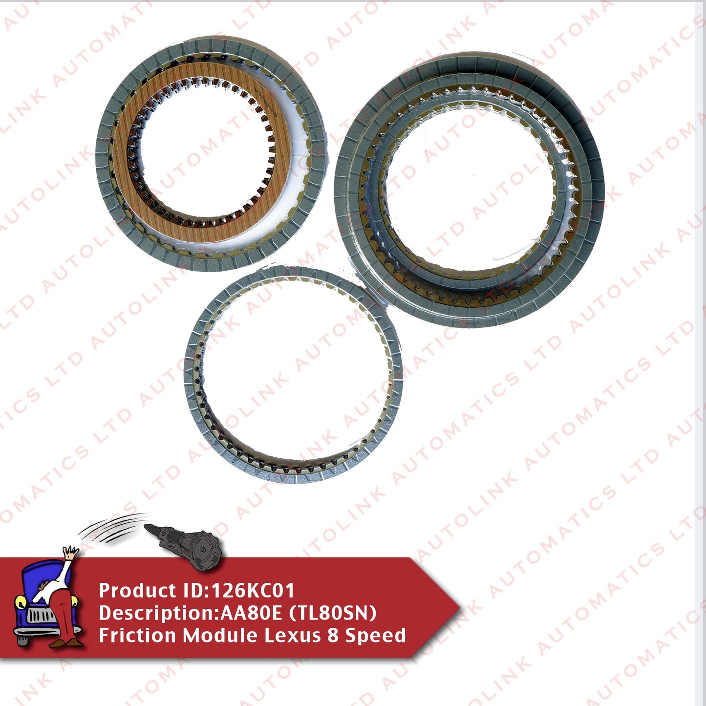 AA80E (TL80SN) Friction Module Lexus 8 Speed