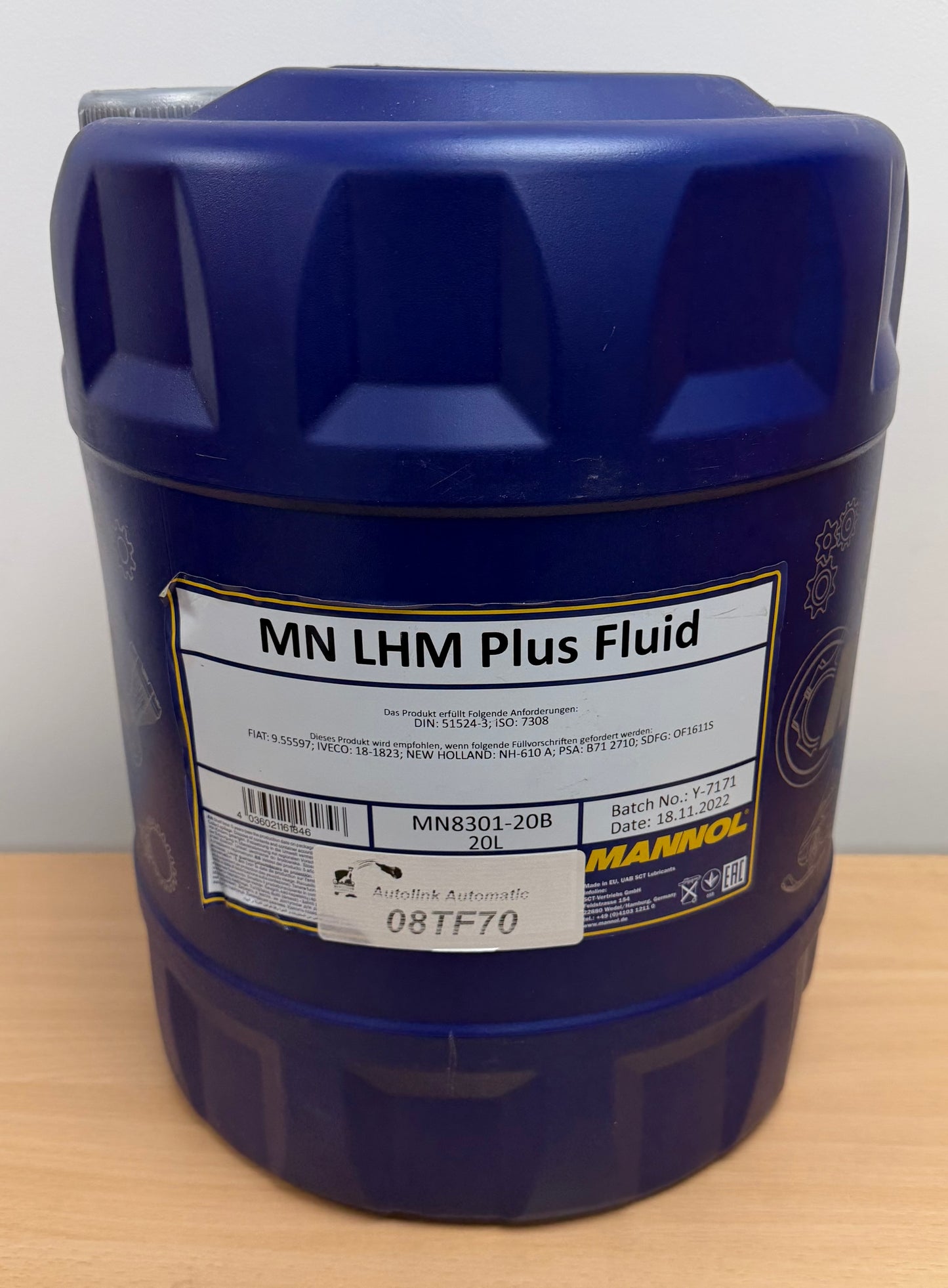 0AM DSG Mechatronic Fluid (Green Powersteering Fluid) 20 litres