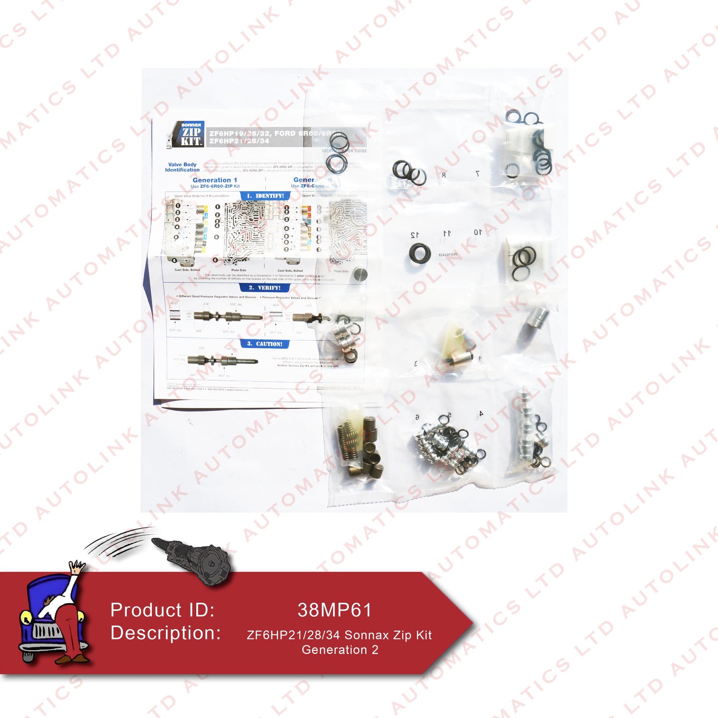 ZF6HP21/28/34 Sonnax Zip Kit Generation 2