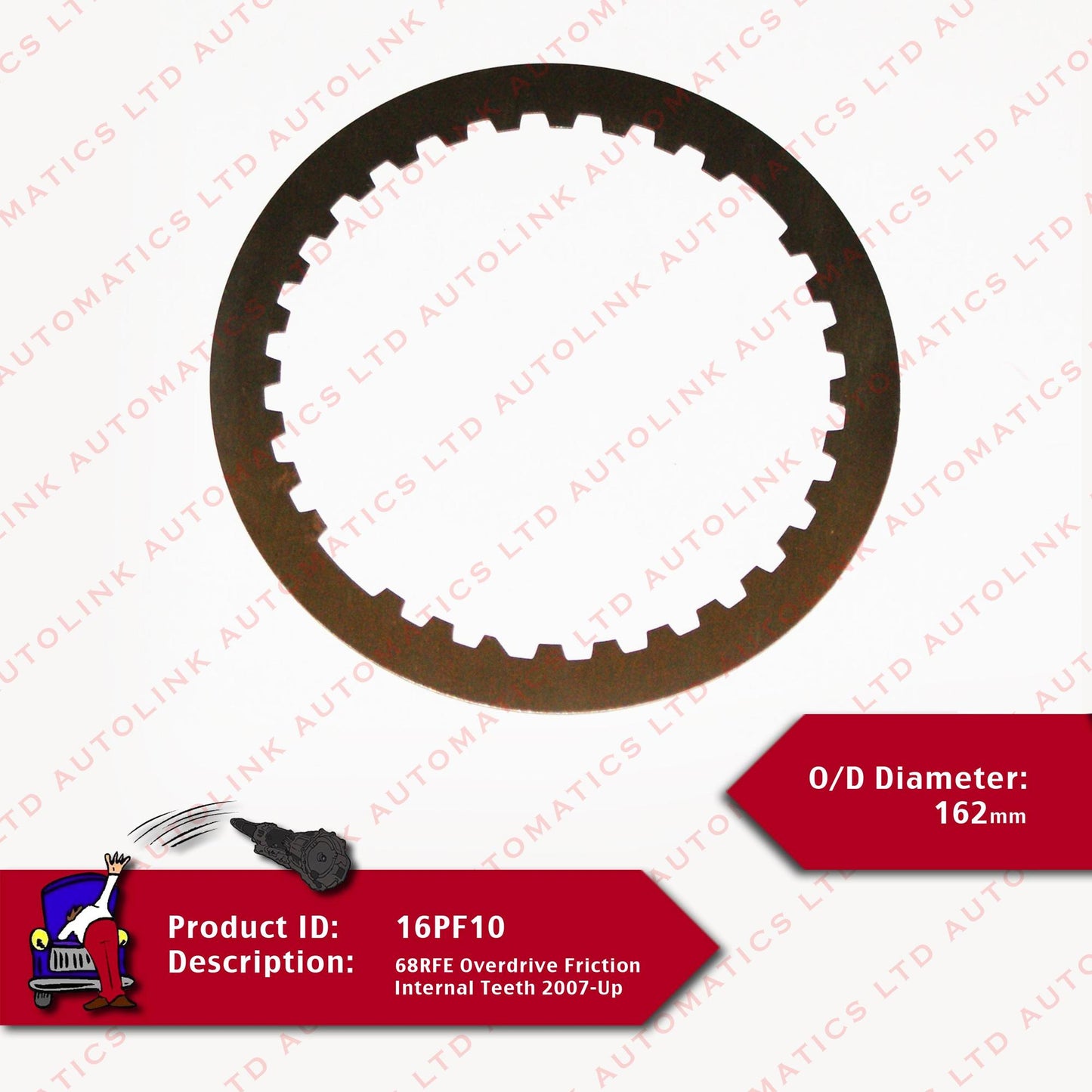 68RFE Overdrive Friction Internal Teeth 2007-Up