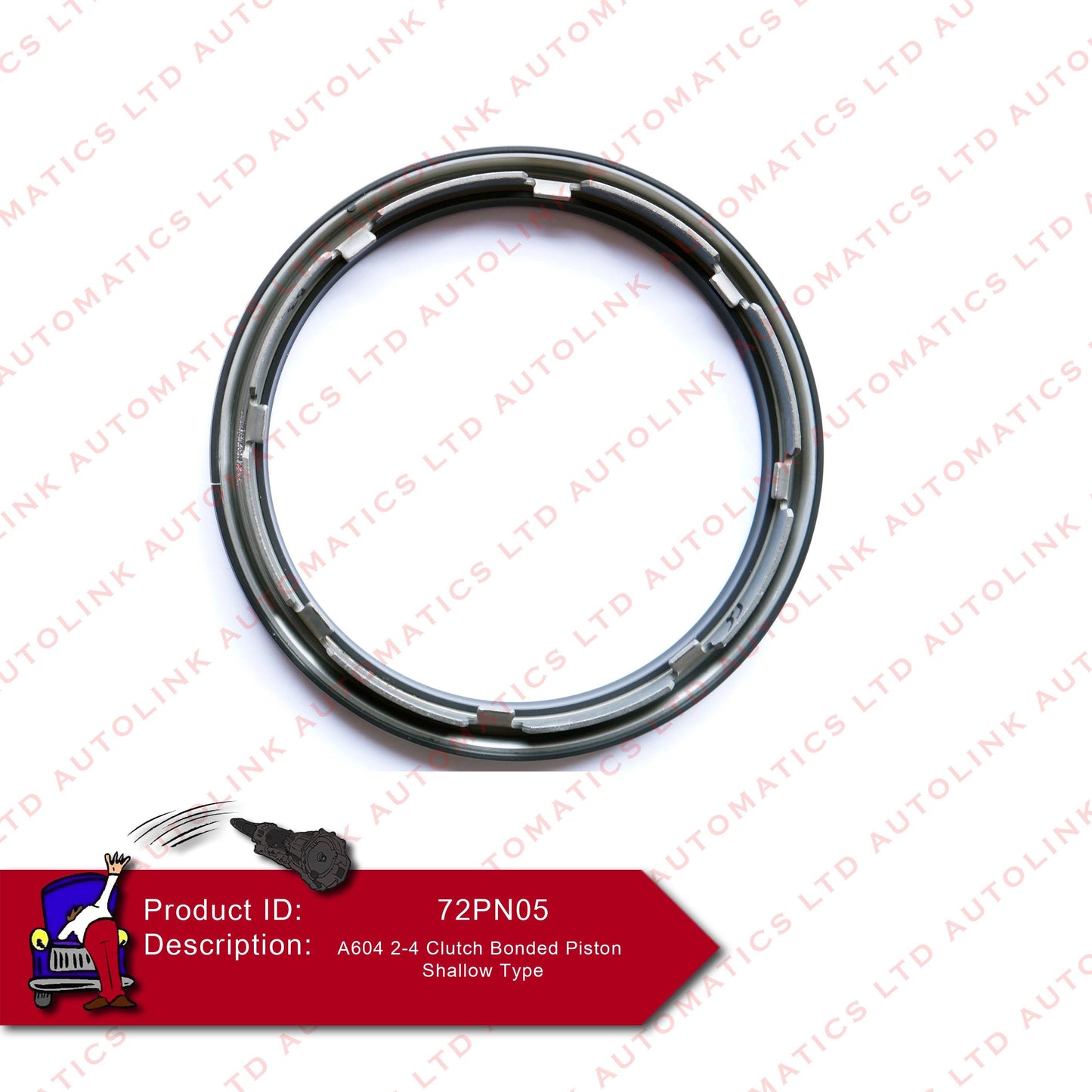 A604 2-4 Clutch Bonded Piston Shallow Type