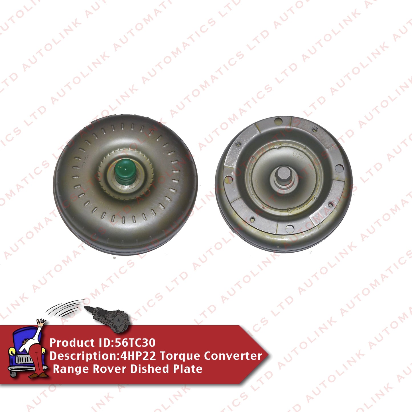 4HP22 Torque Converter Range Rover Dished Plate