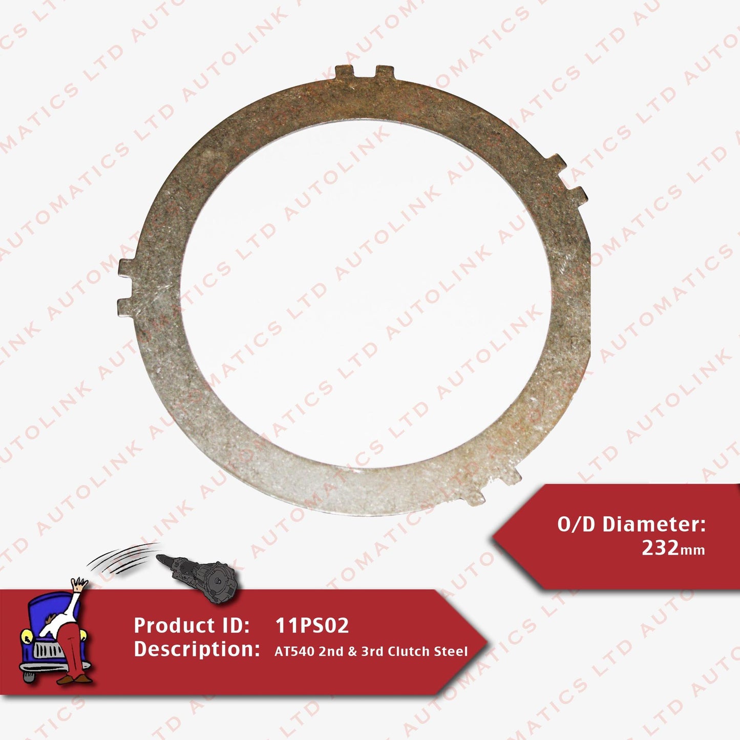 AT540 2nd & 3rd Clutch Steel