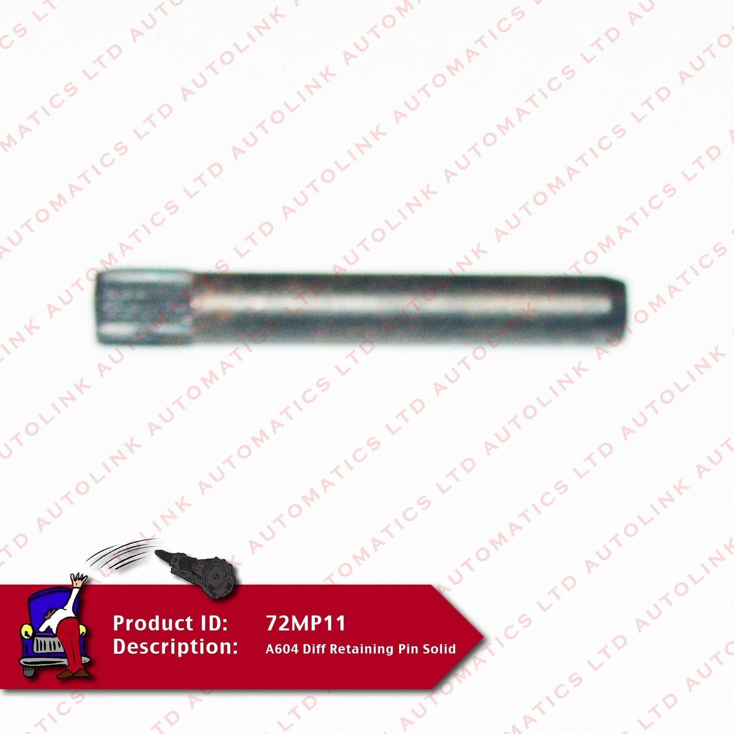 A604 Diff Retaining Pin Solid