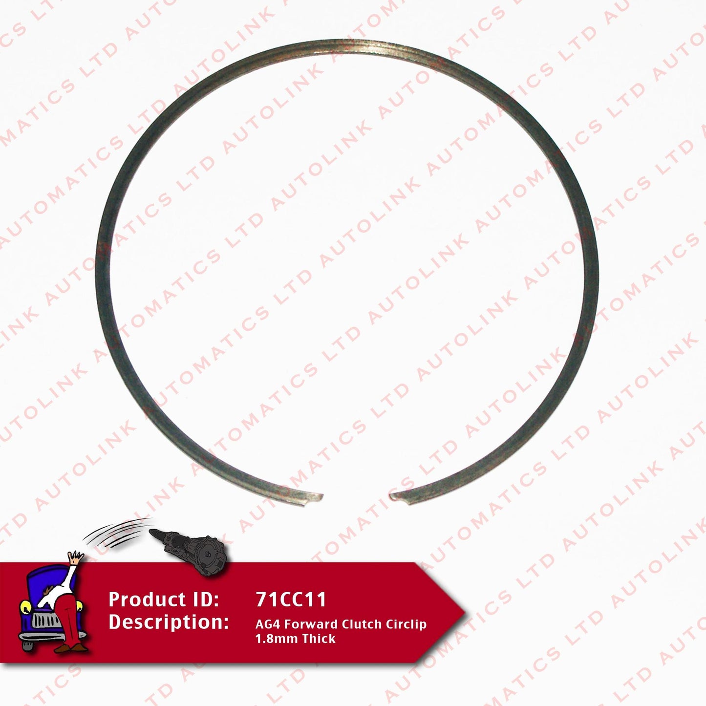 AG4 Forward Clutch Circlip 1.8mm Thick