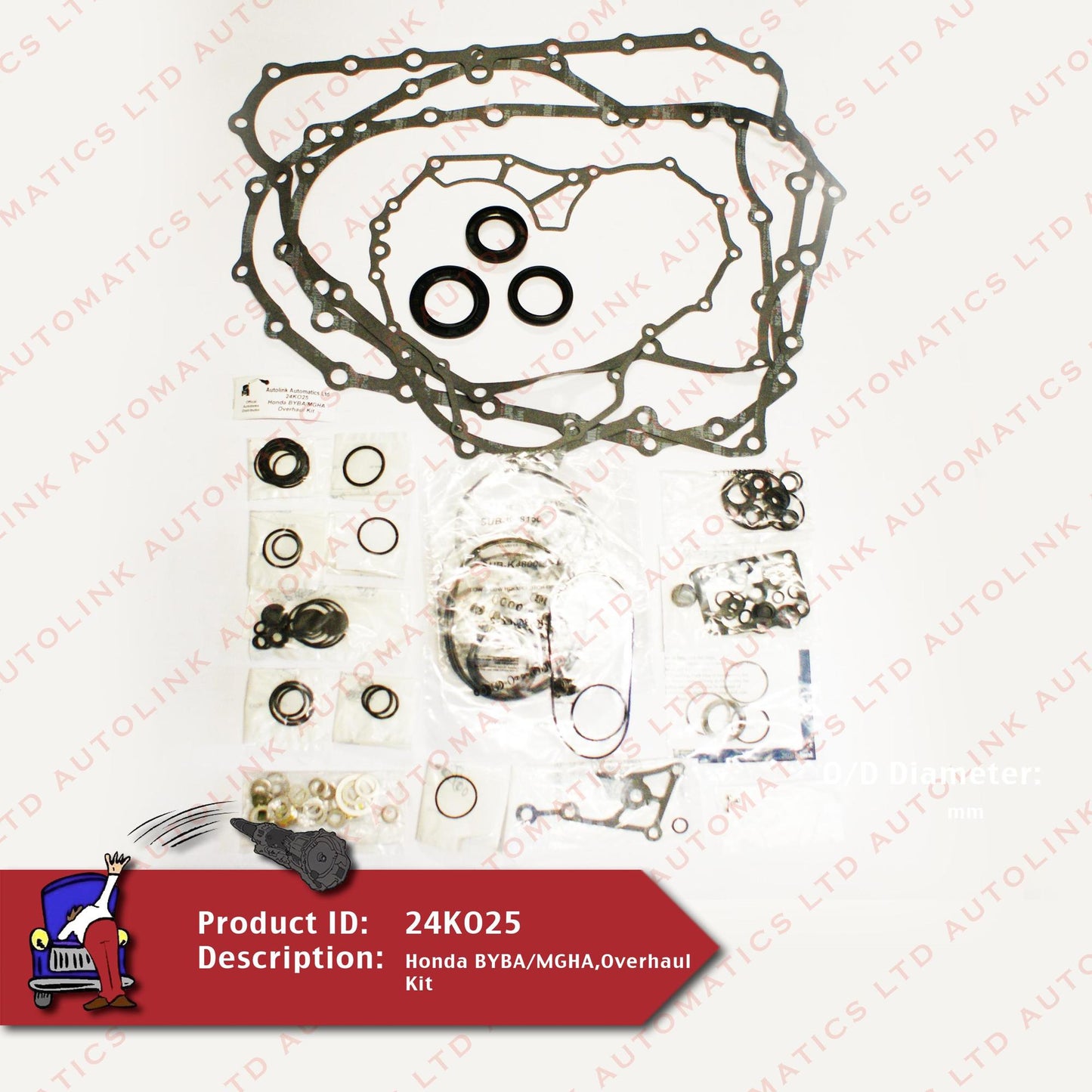 Honda BYBA/MGHA,Overhaul Kit