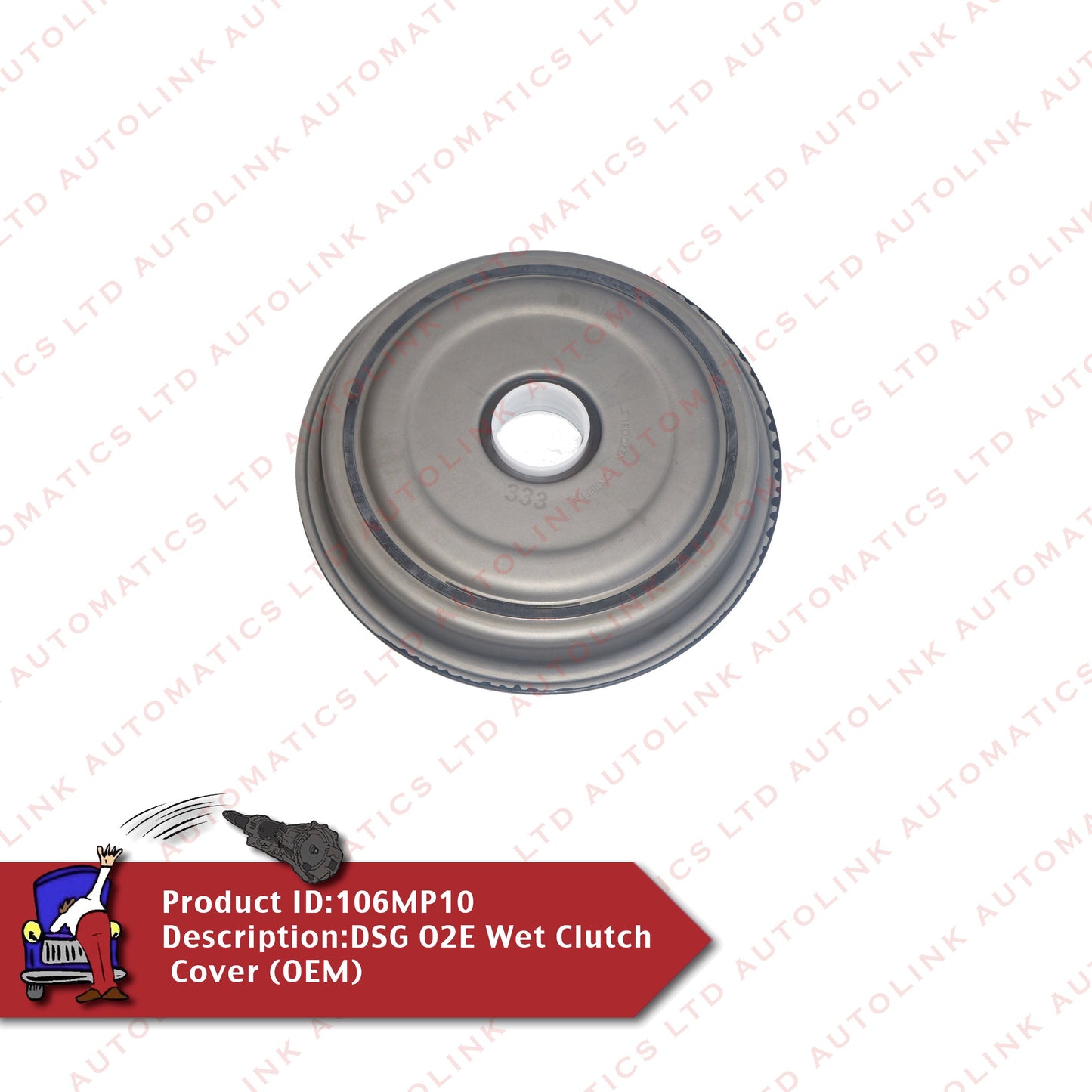 02E DQ250 Wet Clutch Cover (OEM)